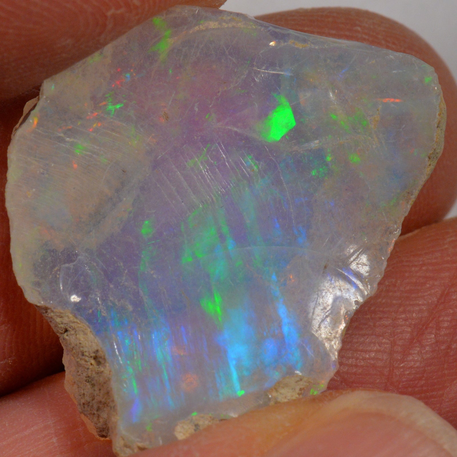 18.4 Karat - Roher Äthiopischer Welo Opal - DeinOpal