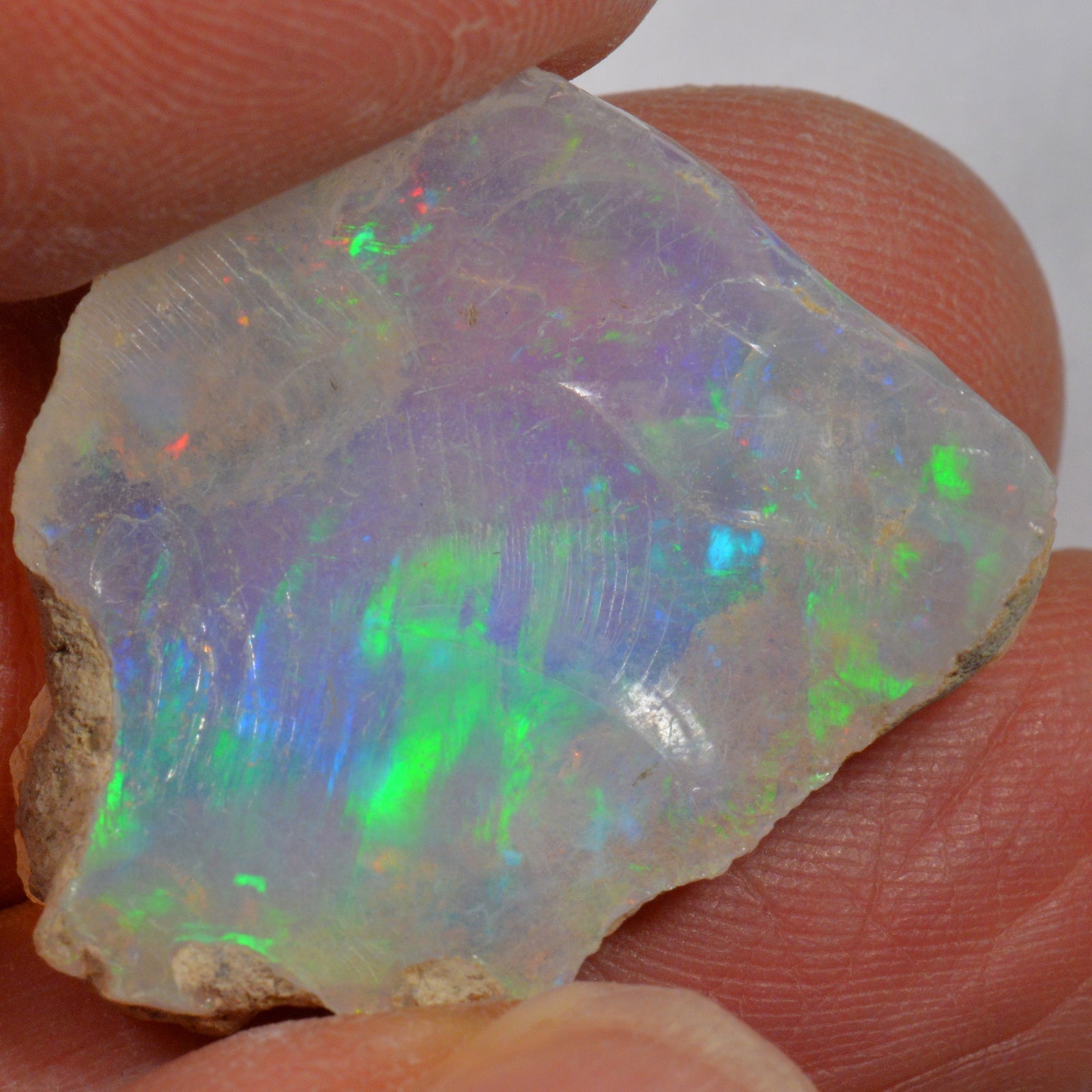 18.4 Karat - Roher Äthiopischer Welo Opal - DeinOpal