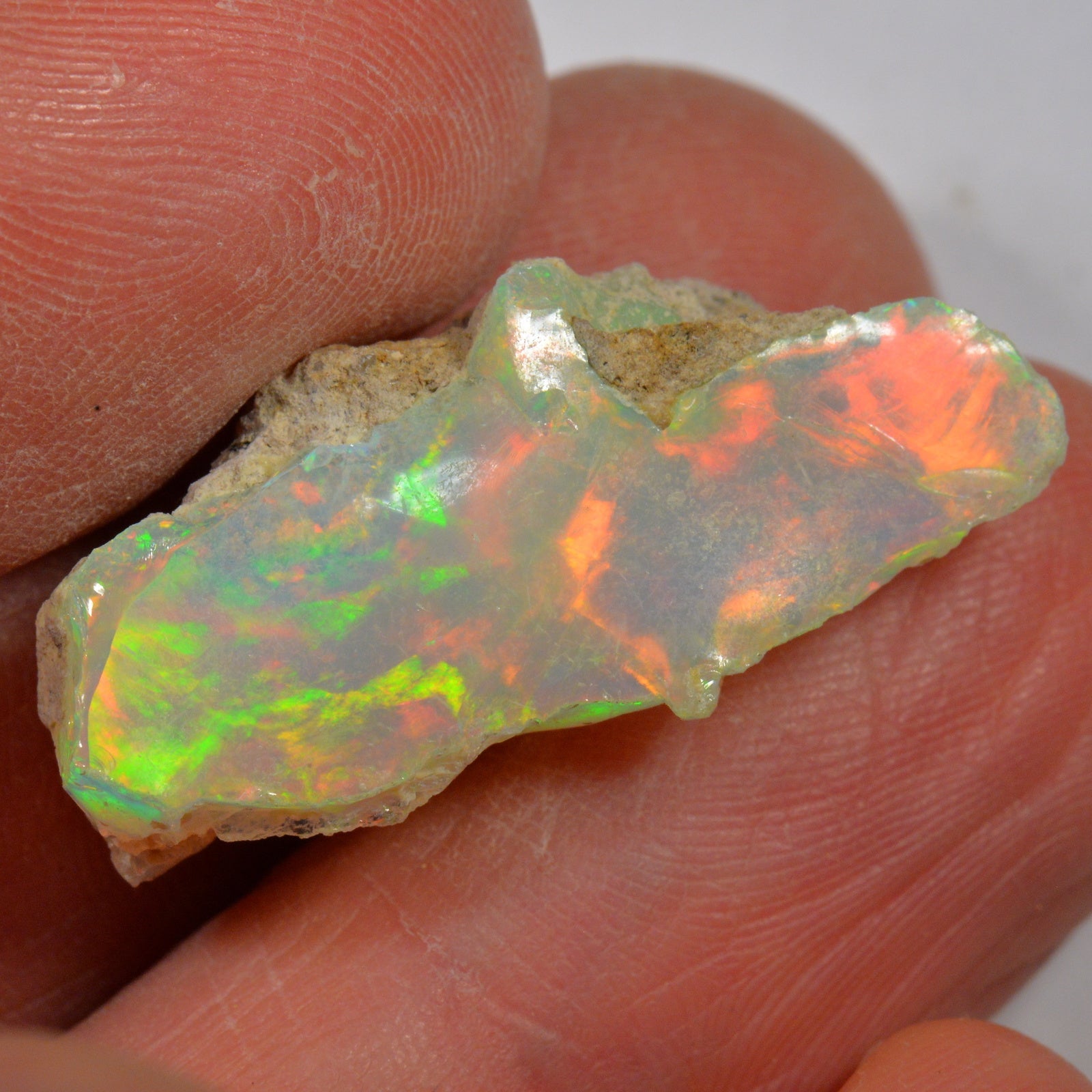 18.6 Karat - Roher Äthiopischer Welo Opal - DeinOpal