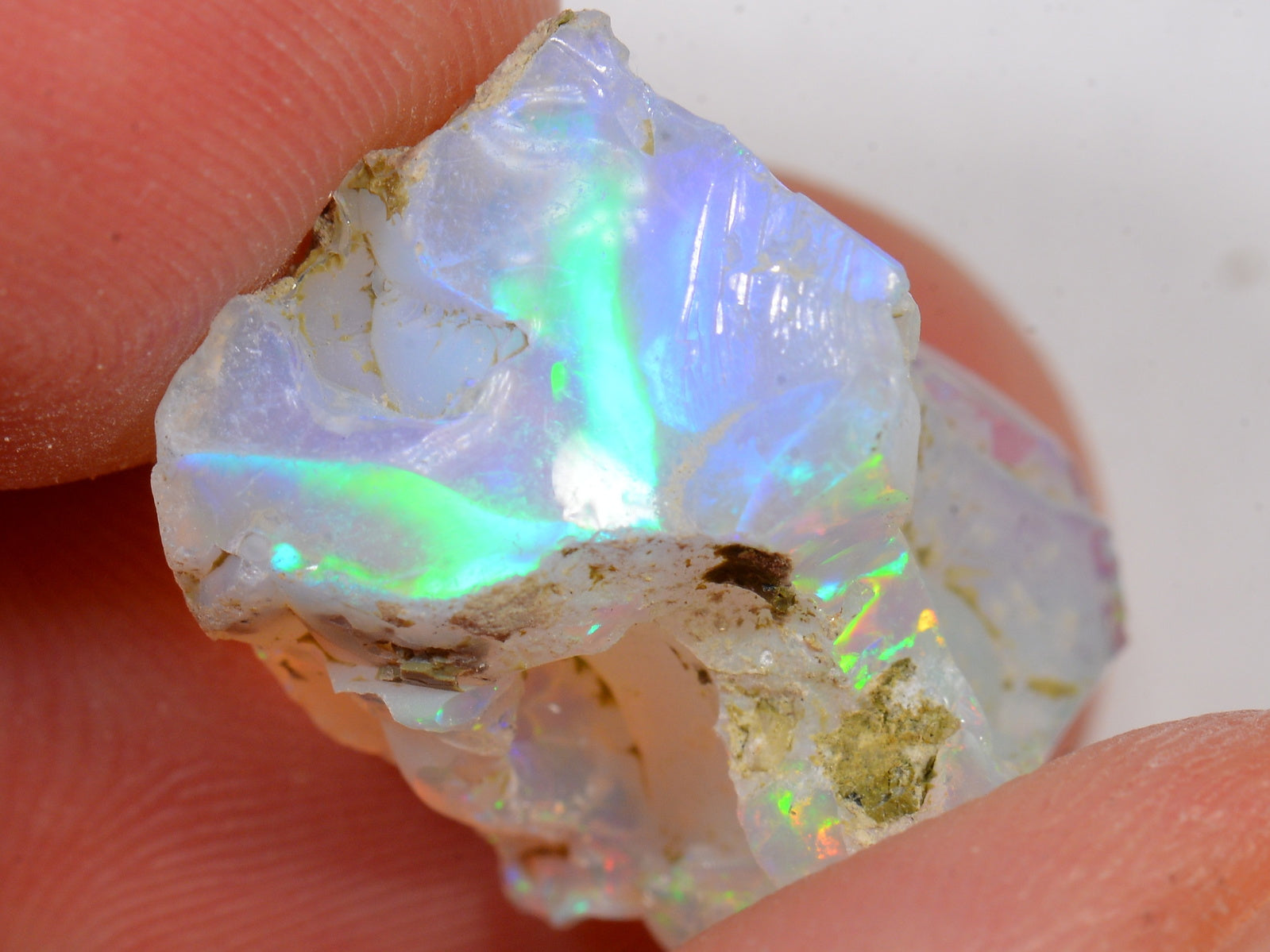 13 Karat - Roher Äthiopischer Welo Opal – natürlicher äthiopischer Welo Opal