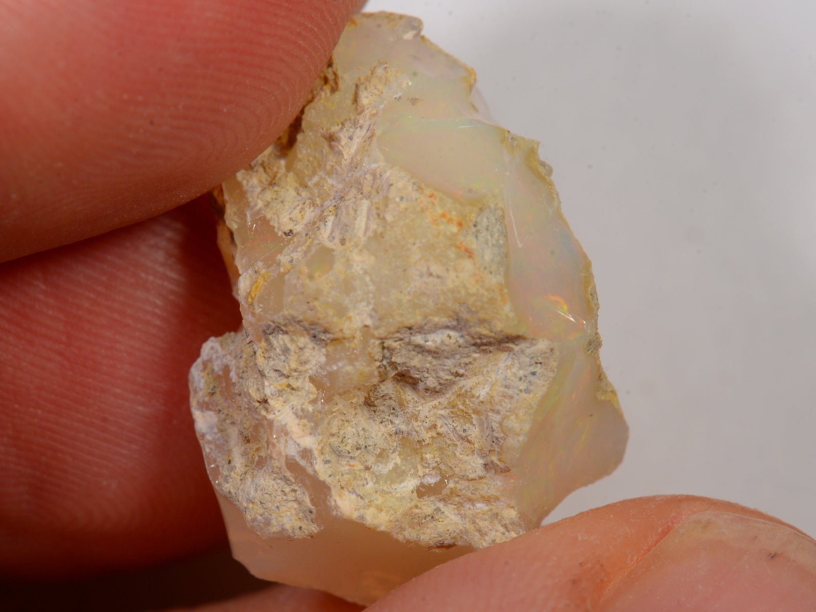 19 Karat - Roher Äthiopischer Welo Opal - DeinOpal