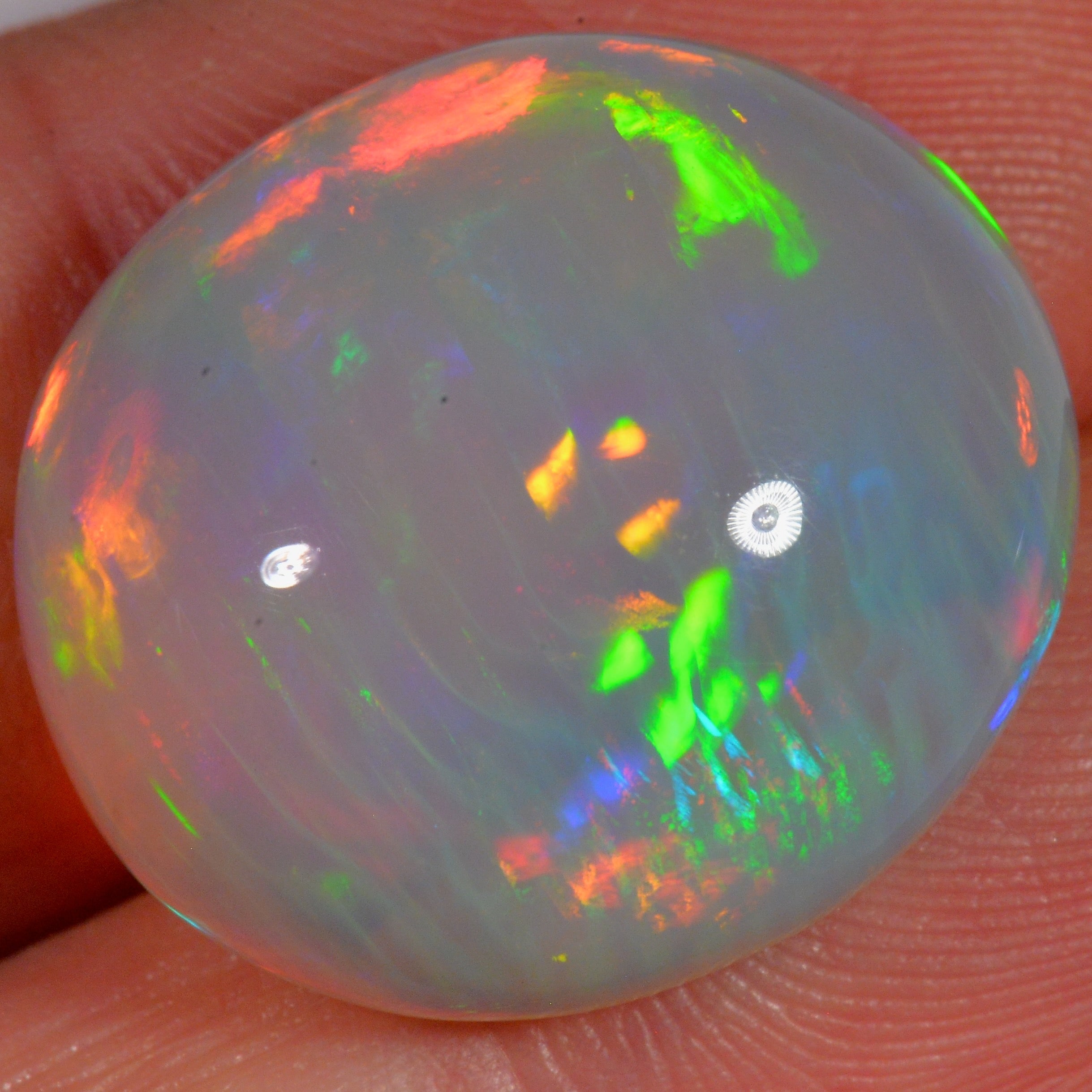 19.7 Karat - Schöner grosser ovaler Äthiopischer Opal - DeinOpal