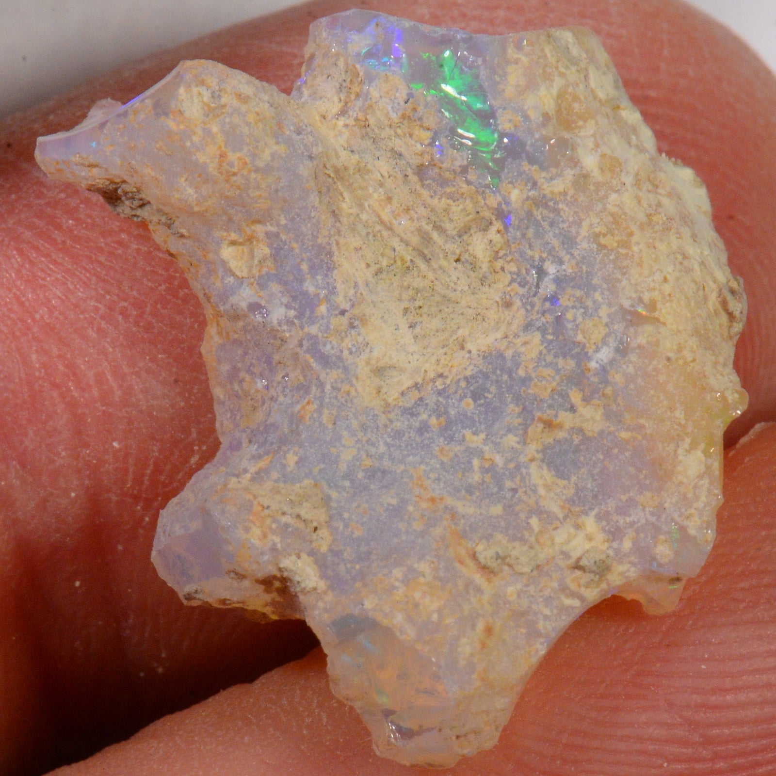 12 Karat - Roher Äthiopischer Welo Opal – natürlicher äthiopischer Welo Opal