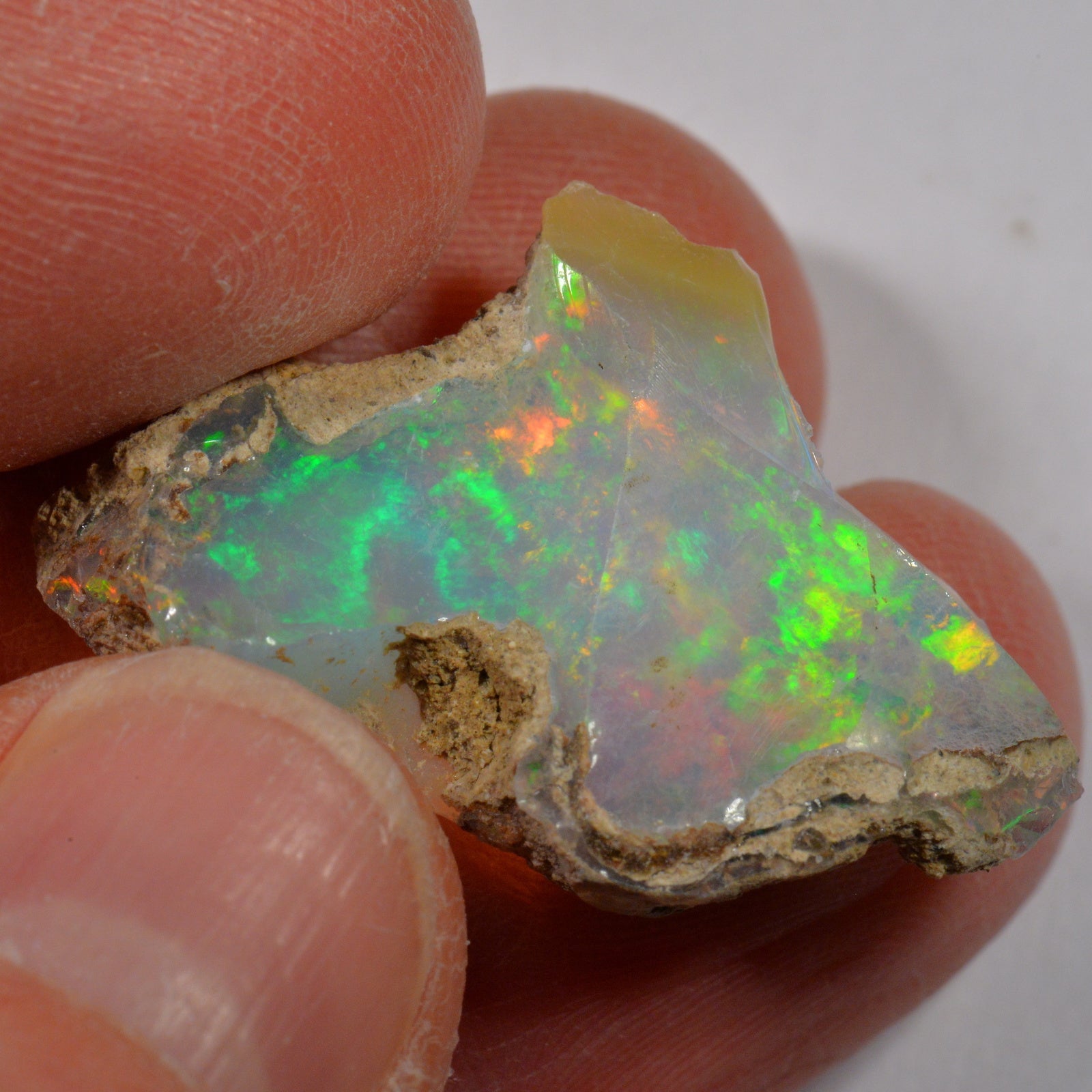 20.2 Karat - Roher Äthiopischer Welo Opal - DeinOpal