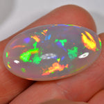 21 Karat - Brillanter Grey Base Äthiopischer Welo Opal - DeinOpal