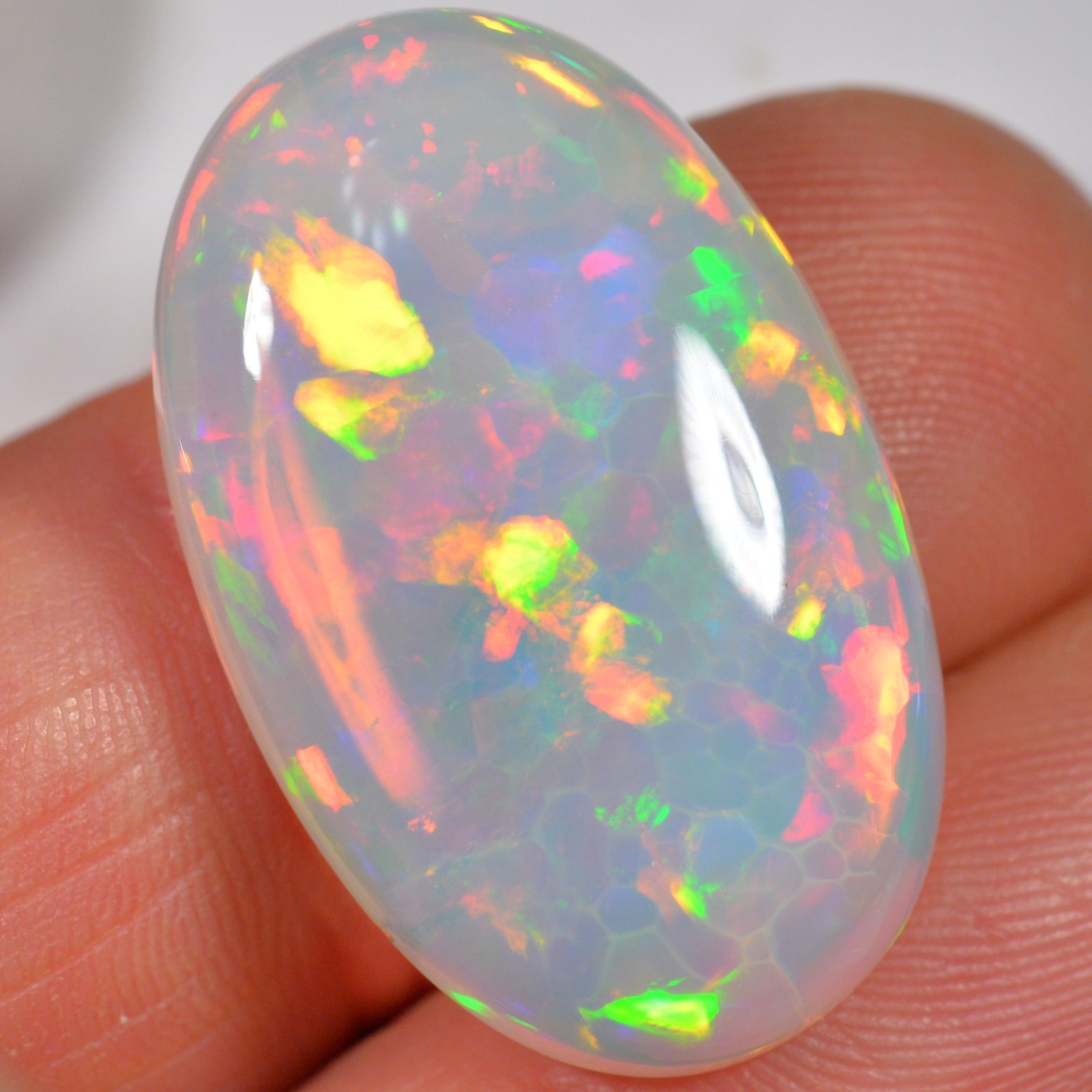21.2 Karat - Brillanter Äthiopischer Welo Opal - DeinOpal