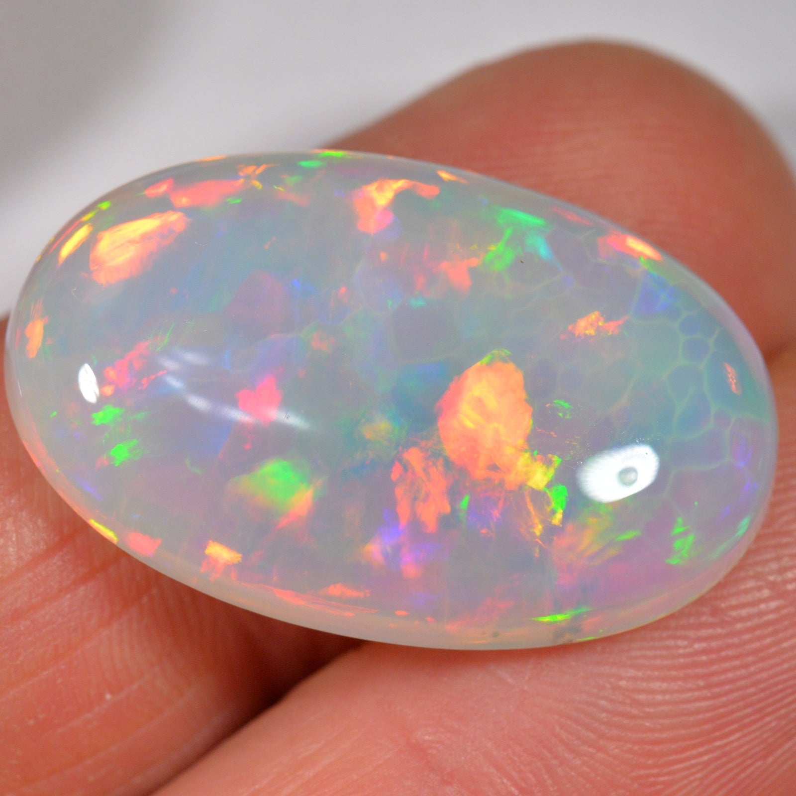 21.2 Karat - Brillanter Äthiopischer Welo Opal - DeinOpal