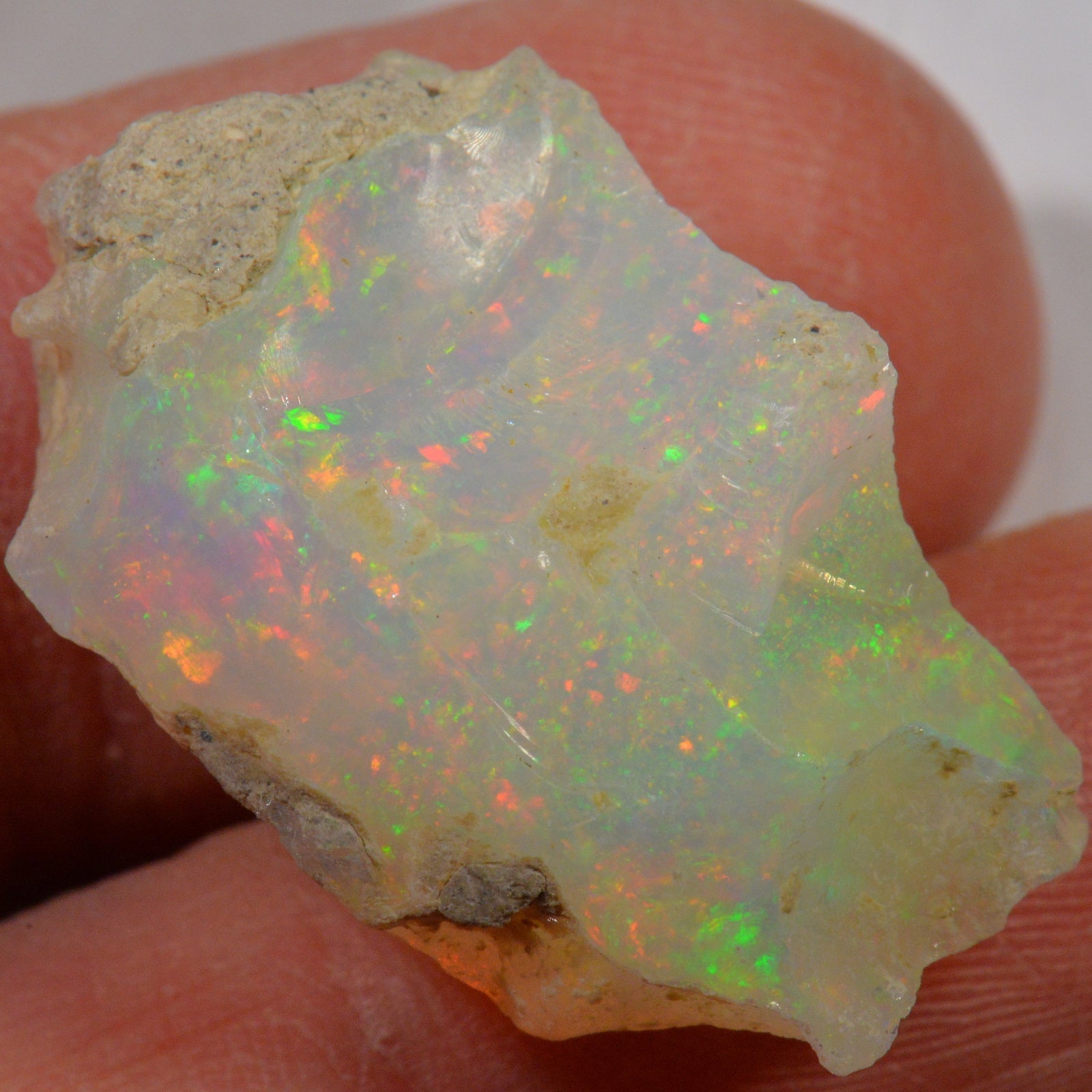 21.7 Karat - Roher Äthiopischer Welo Opal - DeinOpal