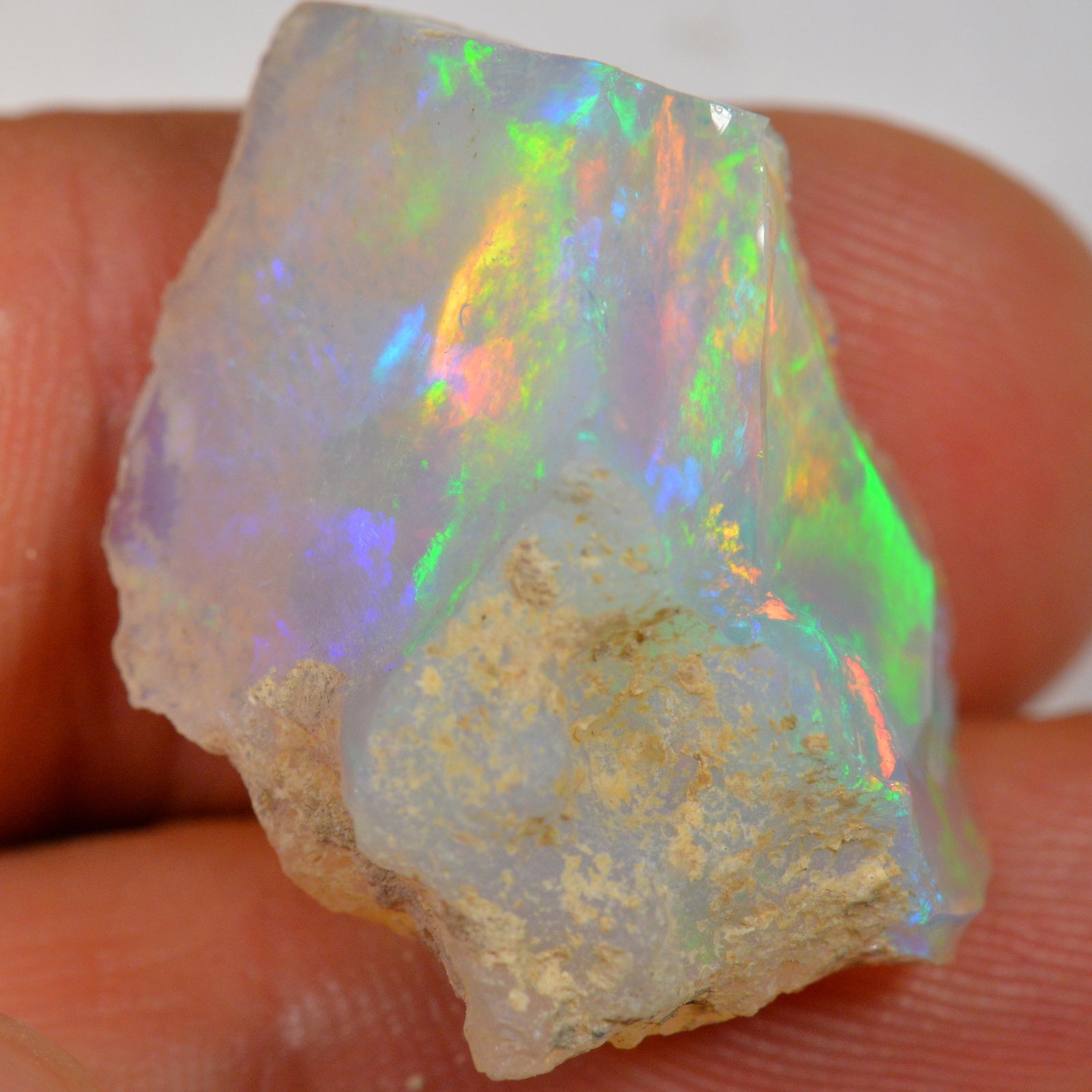 21.9 Karat - Roher Äthiopischer Welo Opal - DeinOpal