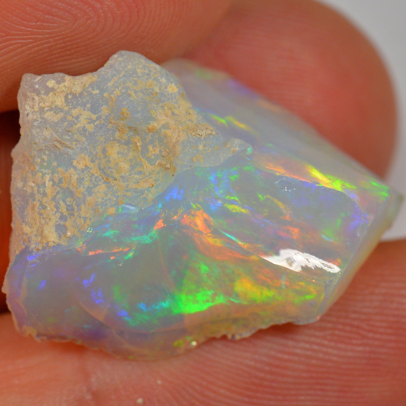 21.9 Karat - Roher Äthiopischer Welo Opal - DeinOpal