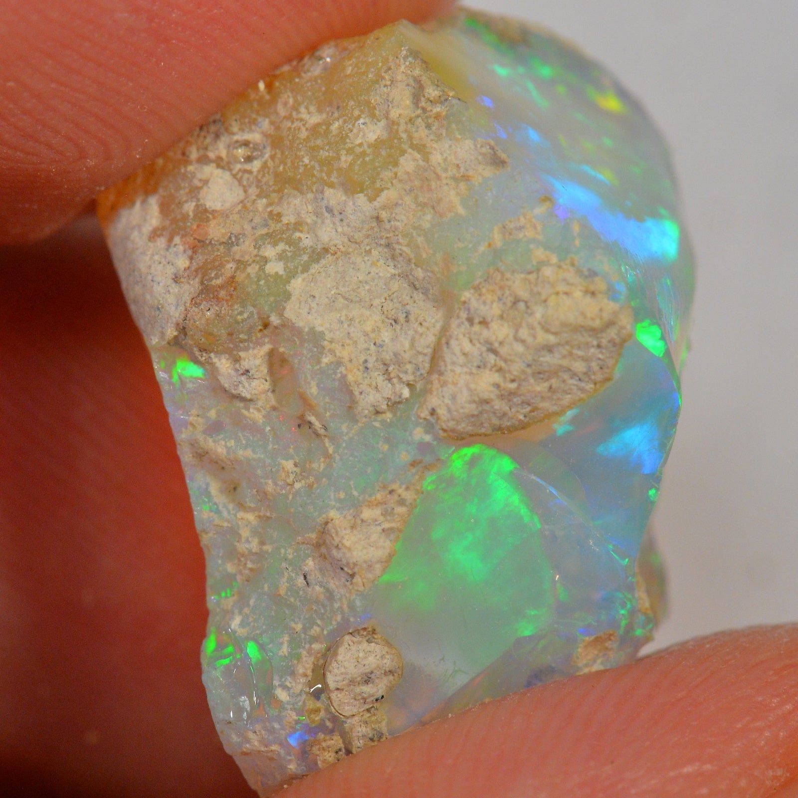 22.1 Karat - Roher Äthiopischer Welo Opal - DeinOpal