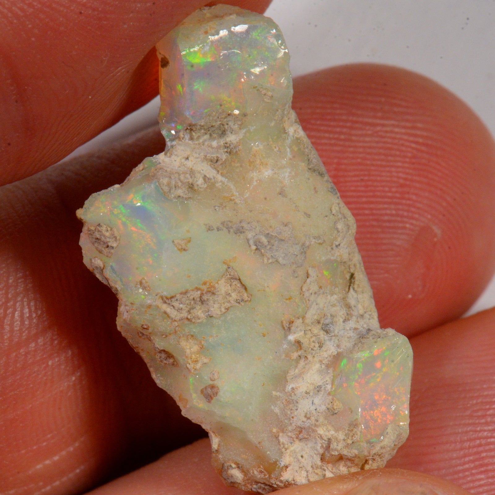 20 Karat - Roher Äthiopischer Welo Opal – natürlicher äthiopischer Welo Opal