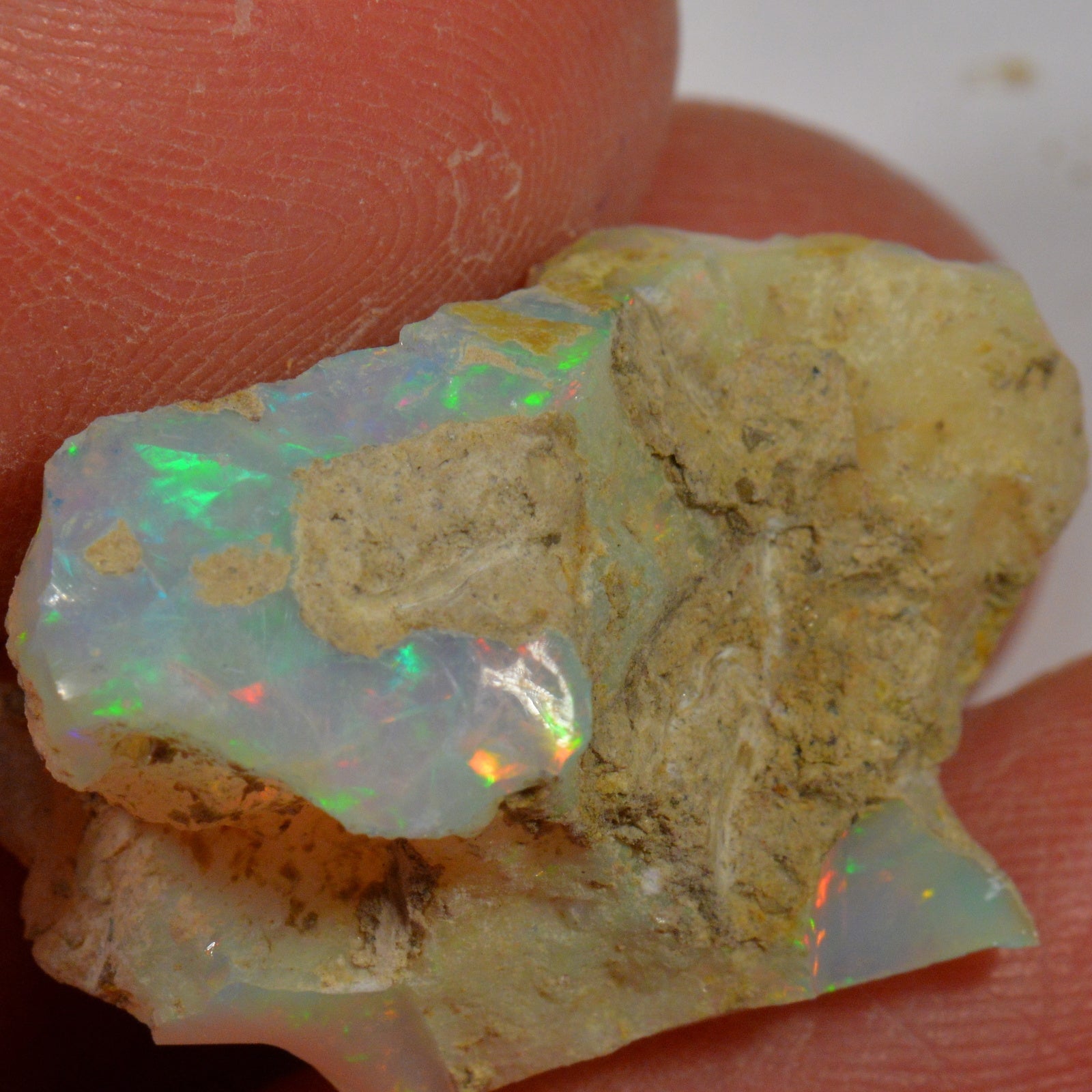 22.6 Karat - Roher Äthiopischer Welo Opal - DeinOpal