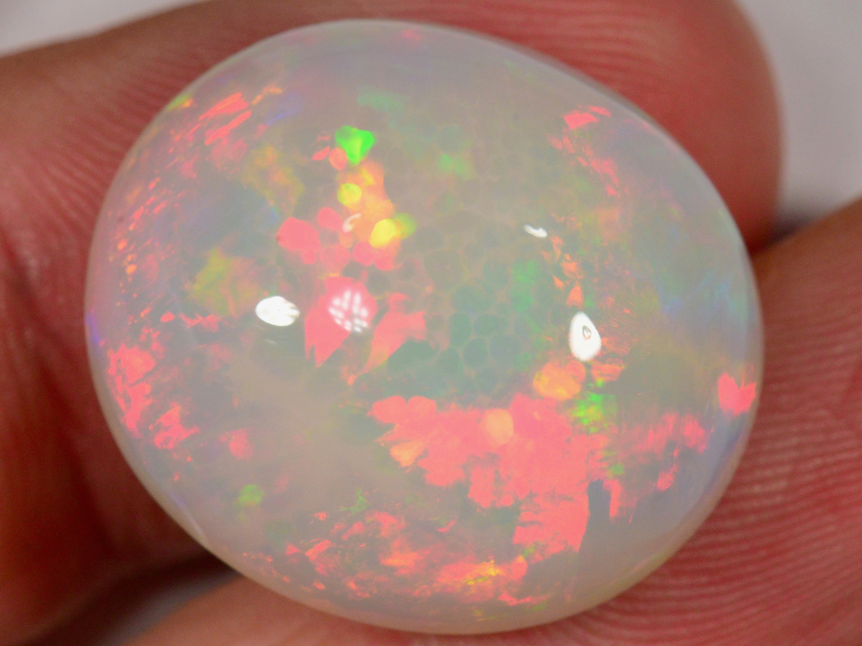 22.7 Karat - Grosser schöner Äthiopischer Welo Opal - DeinOpal