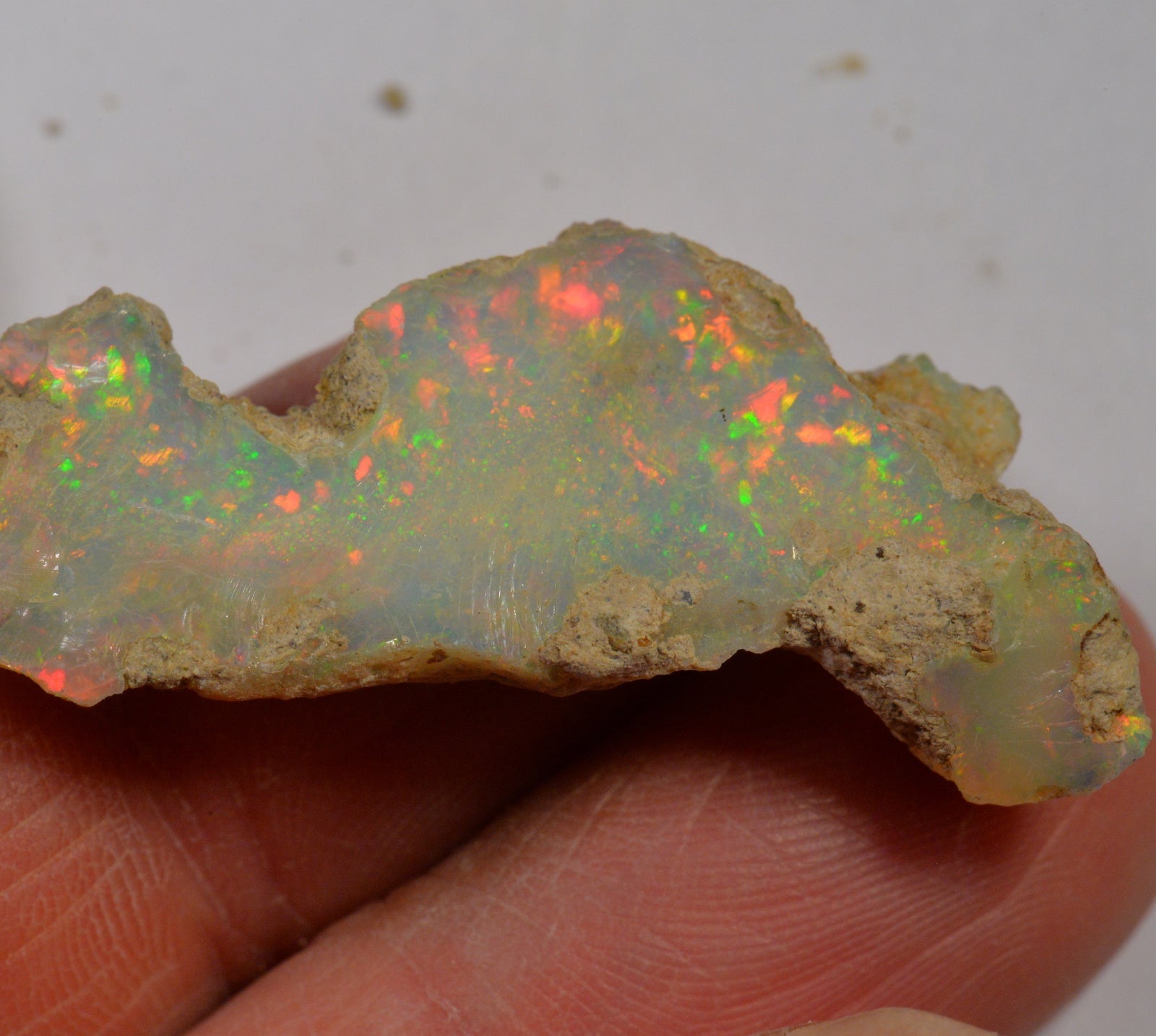 22.7 Karat - Roher Äthiopischer Welo Opal - DeinOpal