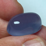 23.3 Karat - Geschliffener blauer Chalzedon aus Äthiopien - DeinOpal
