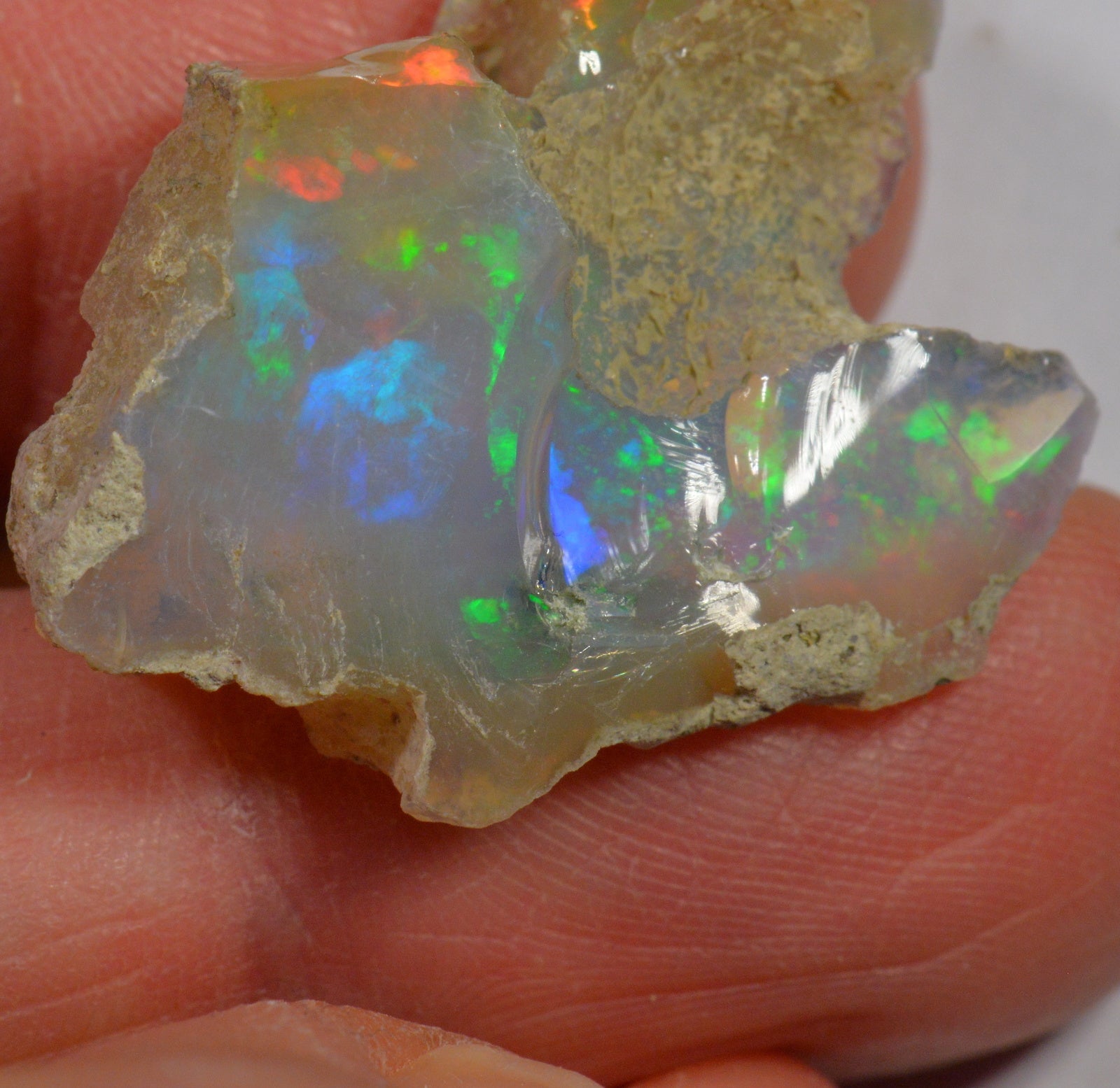 23.3 Karat - Roher Äthiopischer Welo Opal - DeinOpal