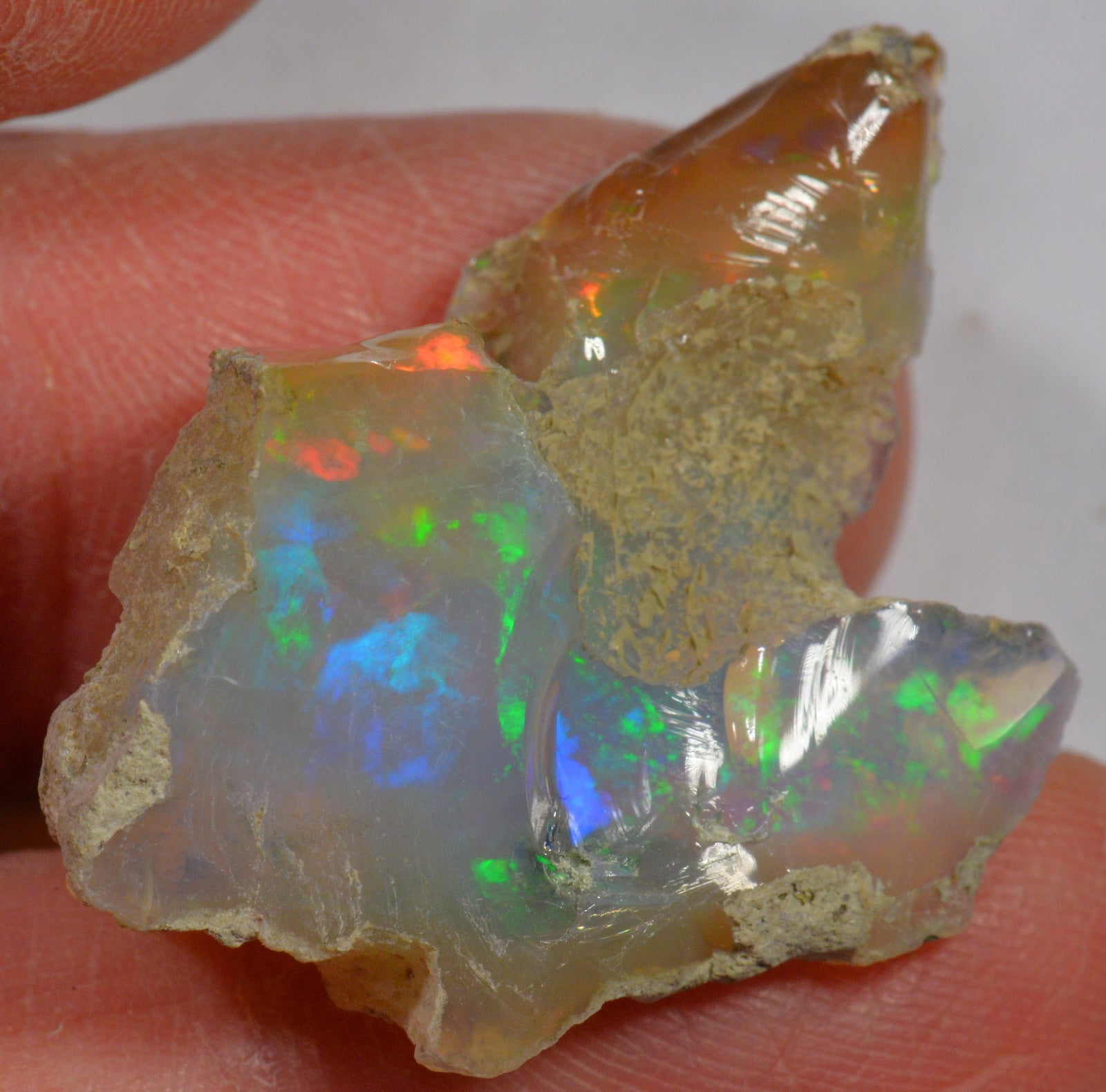 23.3 Karat - Roher Äthiopischer Welo Opal - DeinOpal