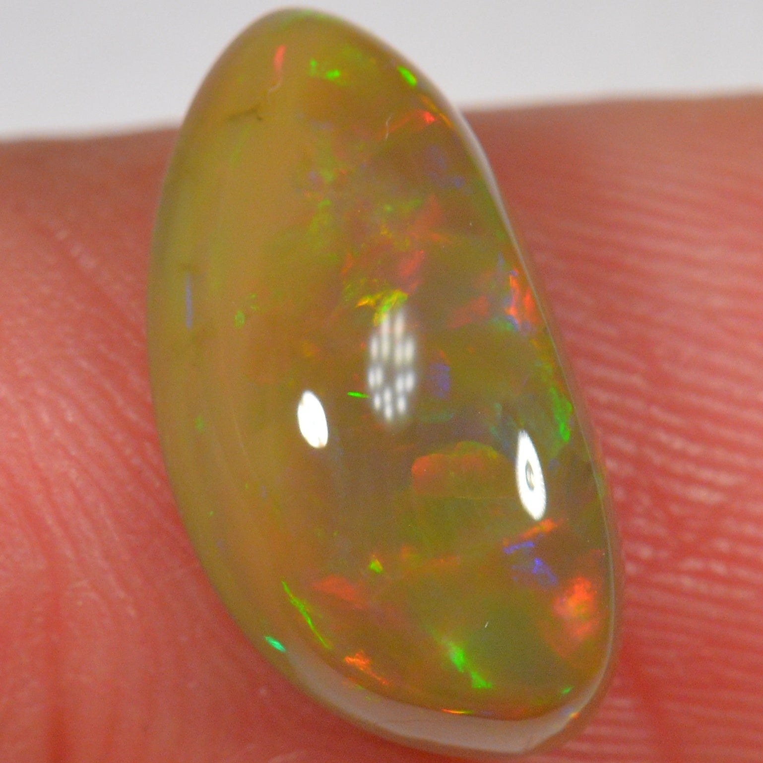 2.4 Carat Ethiopian Welo Opal — natural untreated Ethiopian Welo opal