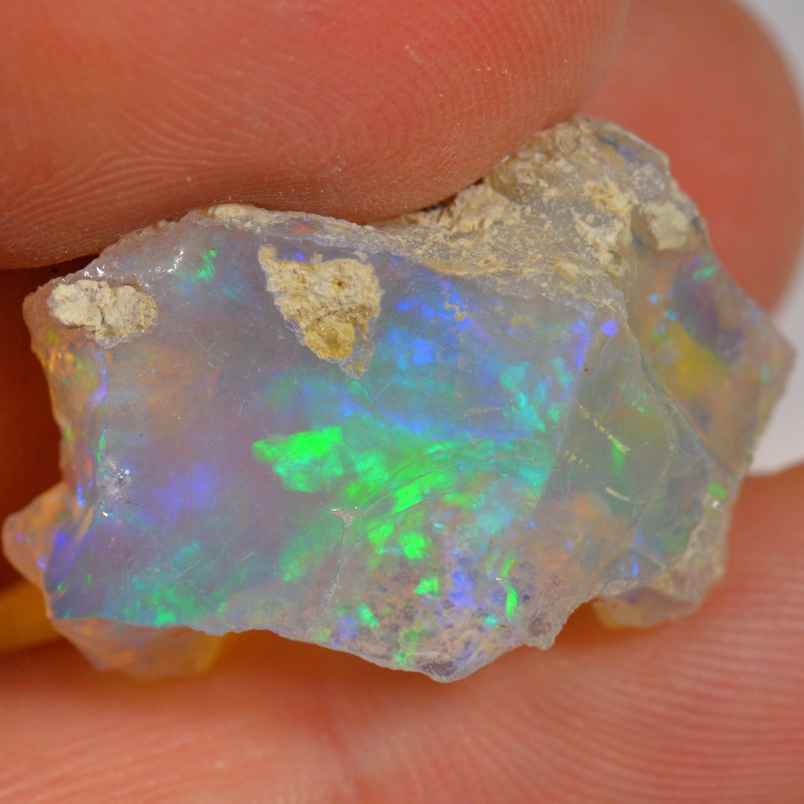 24.6 Karat - Roher Äthiopischer Welo Opal - DeinOpal