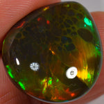 24.8 Karat - Natürlicher Äthiopischer Schwarzopal - Beska Mine - DeinOpal