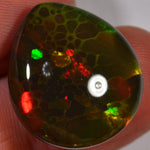 24.8 Karat - Natürlicher Äthiopischer Schwarzopal - Beska Mine - DeinOpal