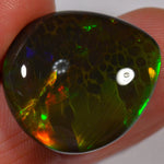 24.8 Karat - Natürlicher Äthiopischer Schwarzopal - Beska Mine - DeinOpal