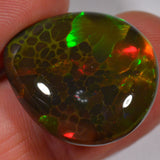 24.8 Karat - Natürlicher Äthiopischer Schwarzopal - Beska Mine - DeinOpal