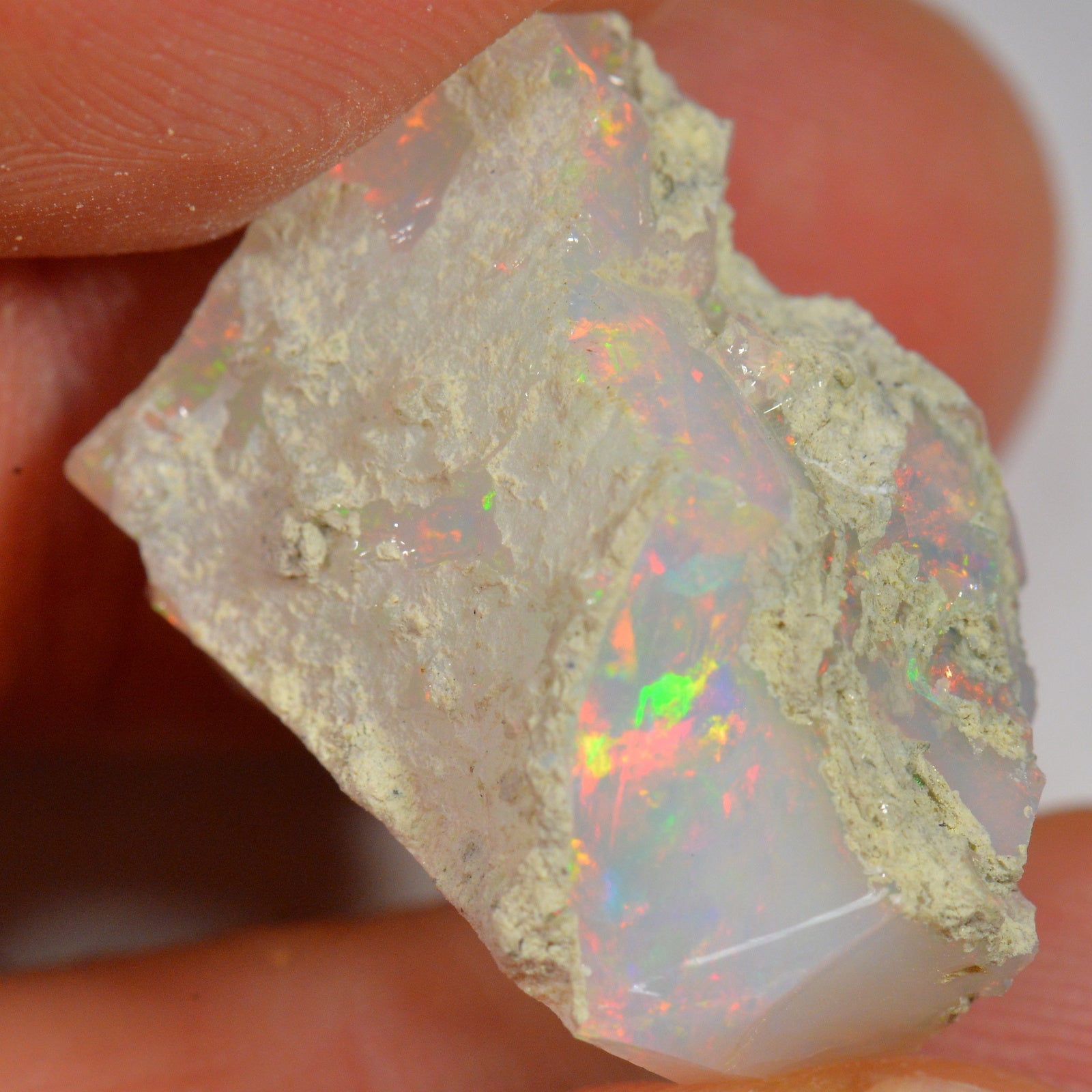 25.4 Karat - Roher Äthiopischer Welo Opal - DeinOpal