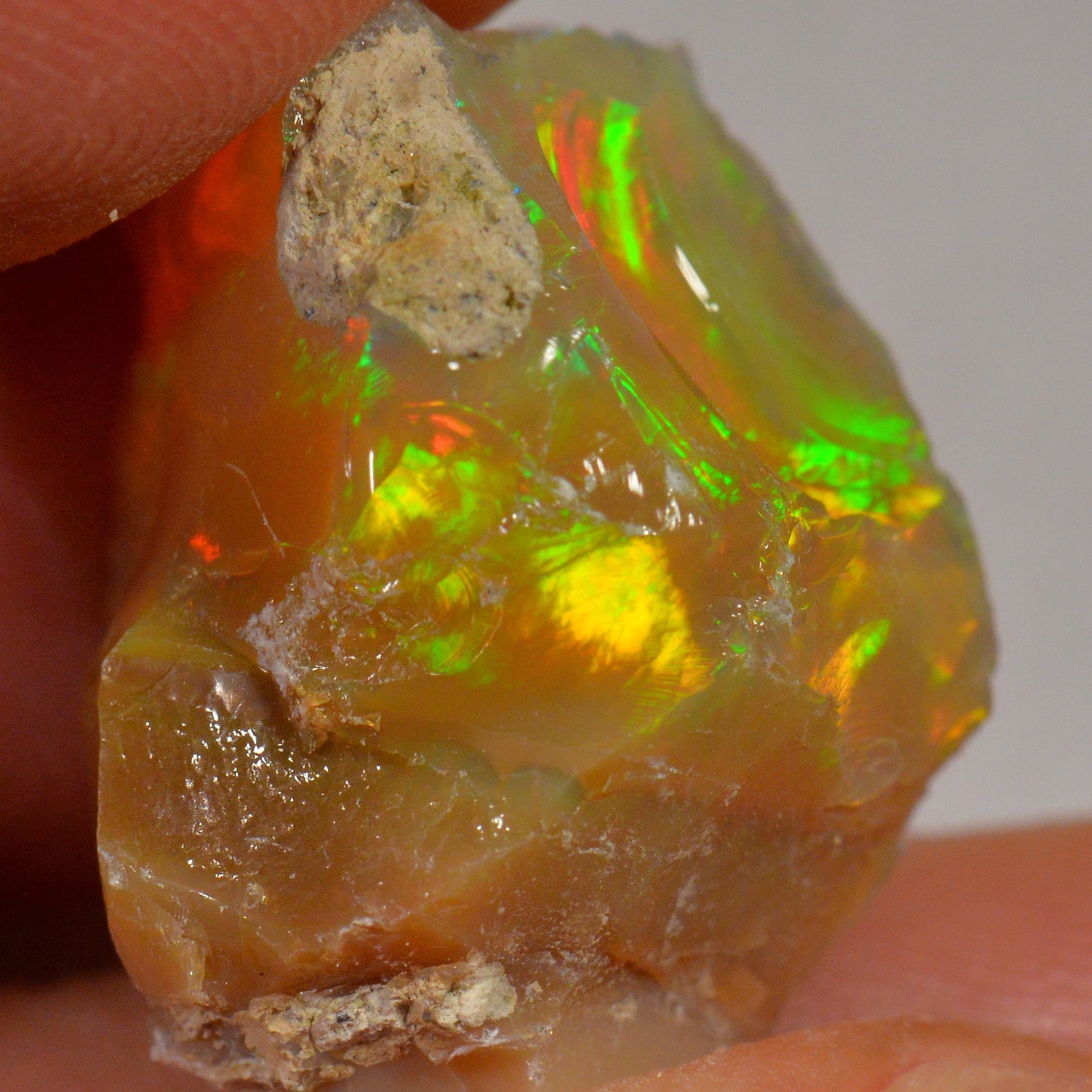 17.8 Carat - Rough Ethiopian Welo Opal — natural untreated rough Ethiopian Welo opal
