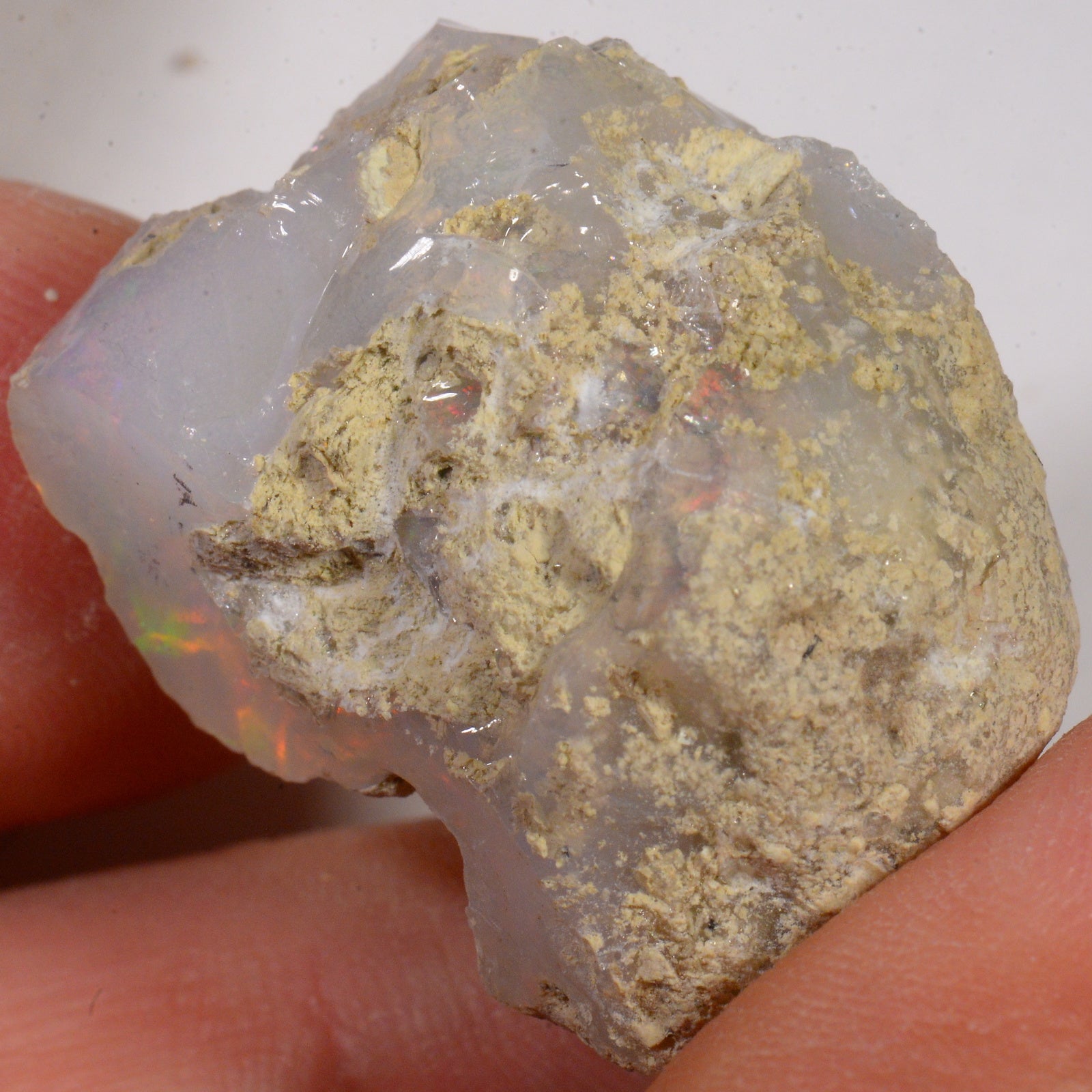 40,2 carats - Opale Welo brute d'Éthiopie – opale Welo d'Éthiopie naturelle