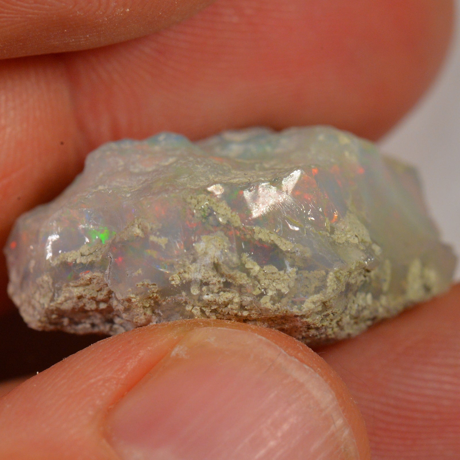 30.8 Karat - Roher Äthiopischer Welo Opal SPECIMEN - DeinOpal