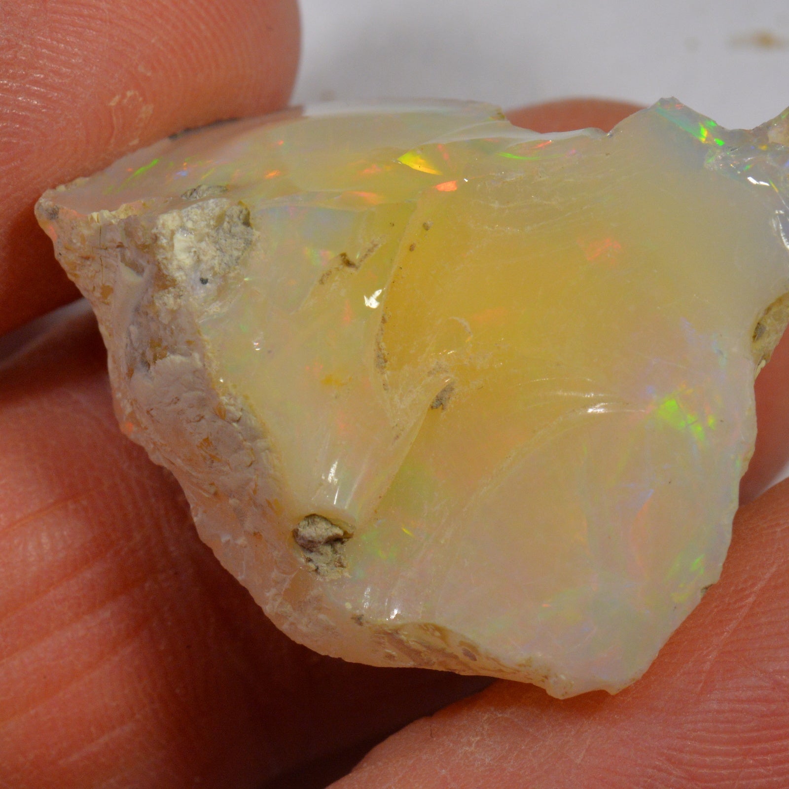 31.5 Karat - Roher Äthiopischer Welo Opal - DeinOpal