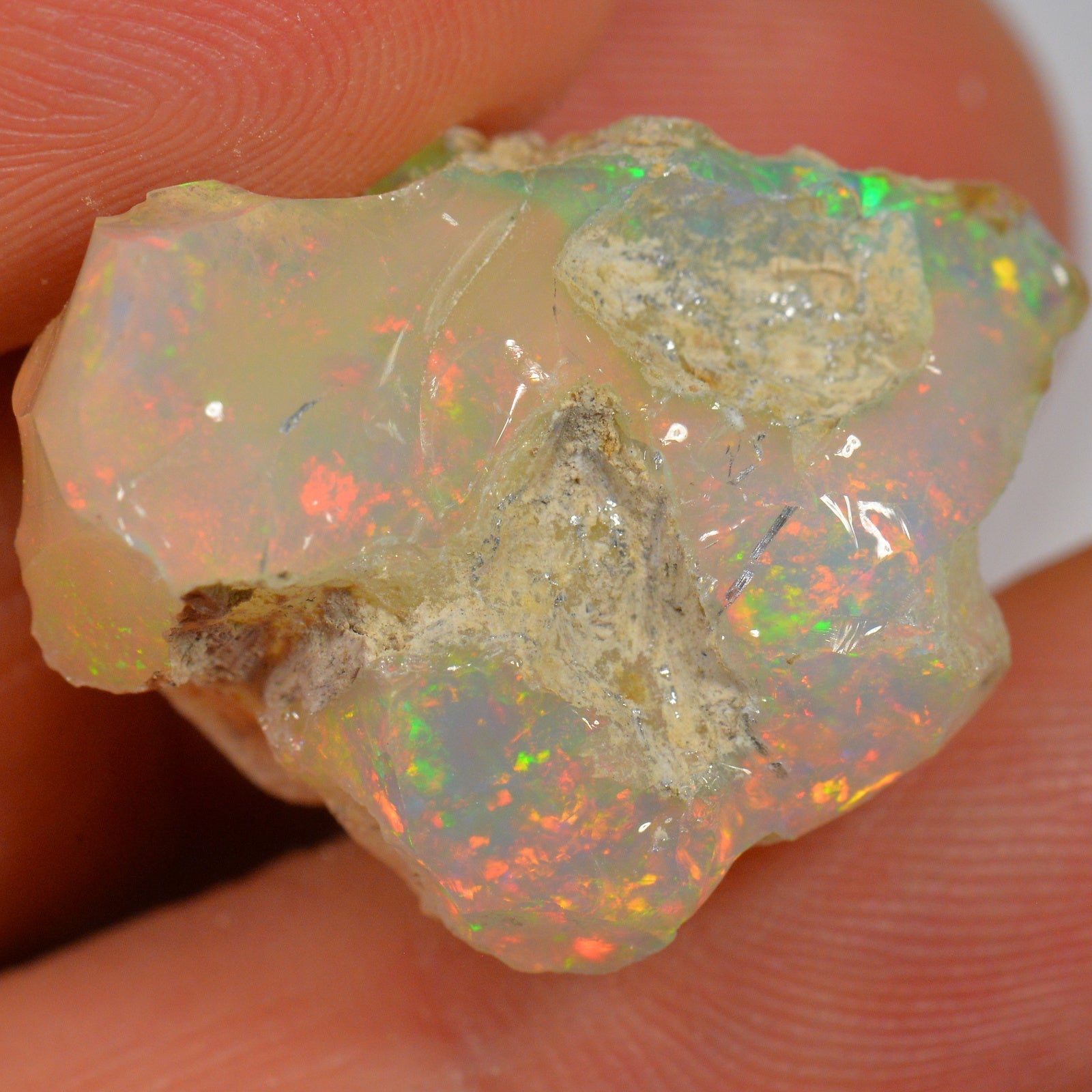 32.4 Karat - Roher Äthiopischer Welo Opal - DeinOpal