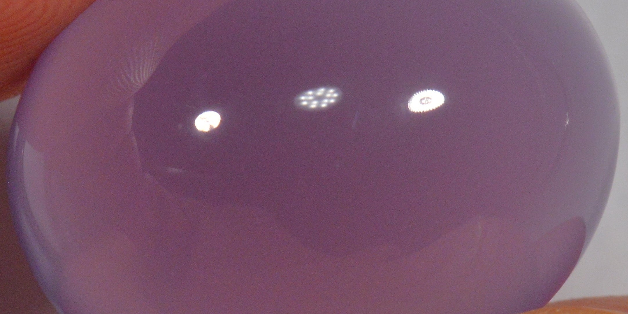 34.6 Karat - Lila Chalzedon aus Äthiopien - DeinOpal