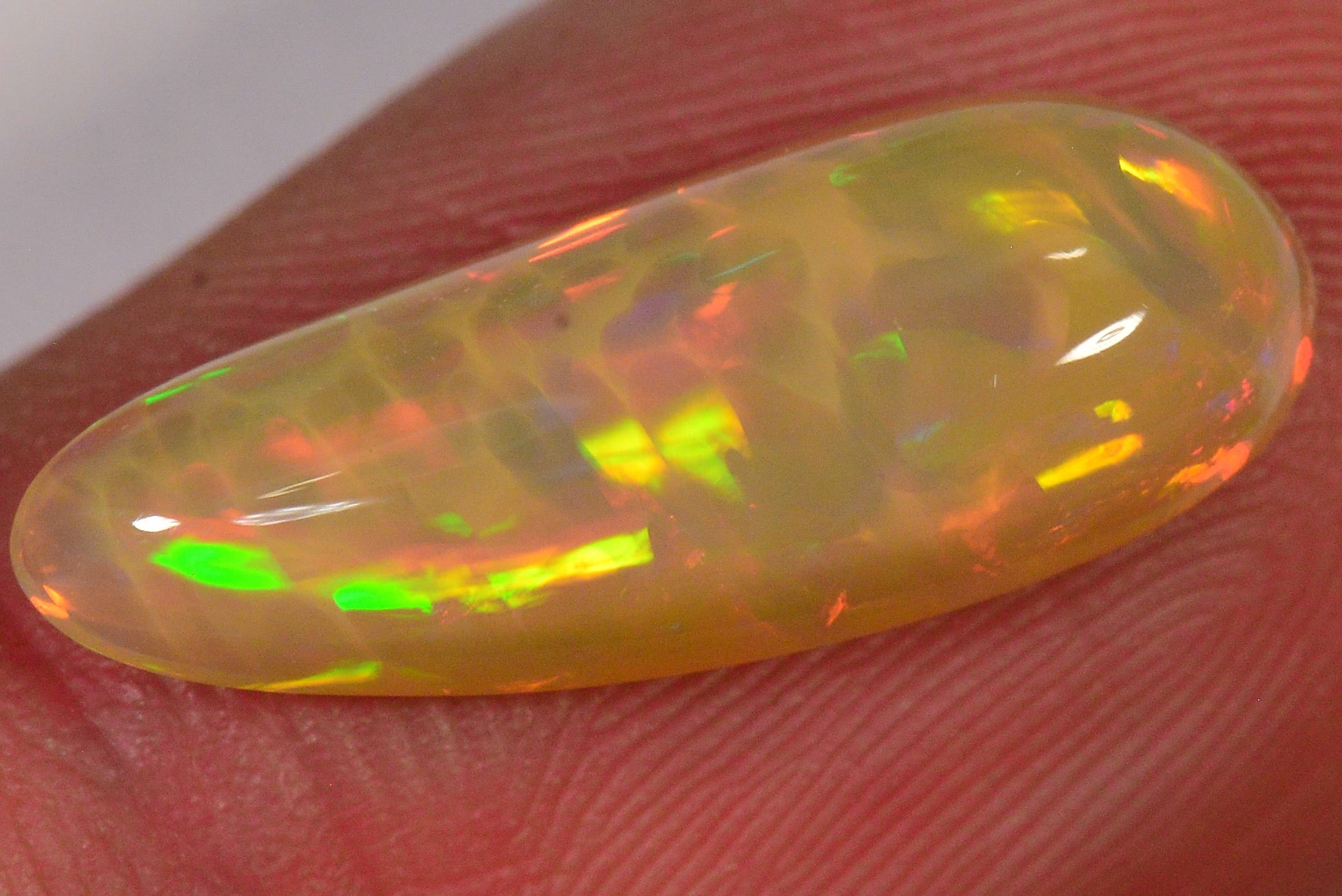 3.5 Karat - Äthiopischer Welo Opal mit Honeycomb Muster - DeinOpal