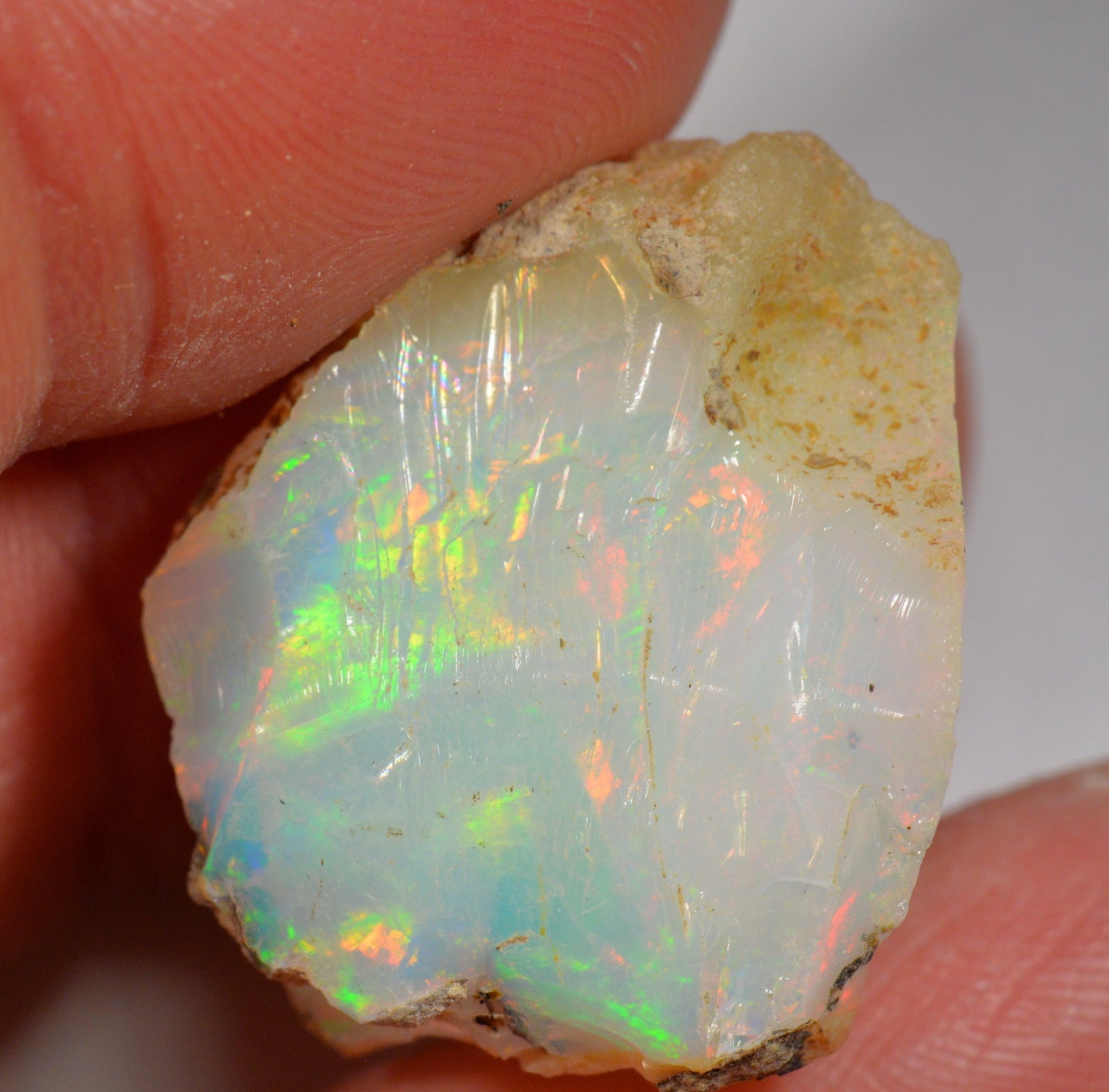 36.2 Carat Rough Ethiopian Welo Opal — natural untreated rough Ethiopian Welo opal