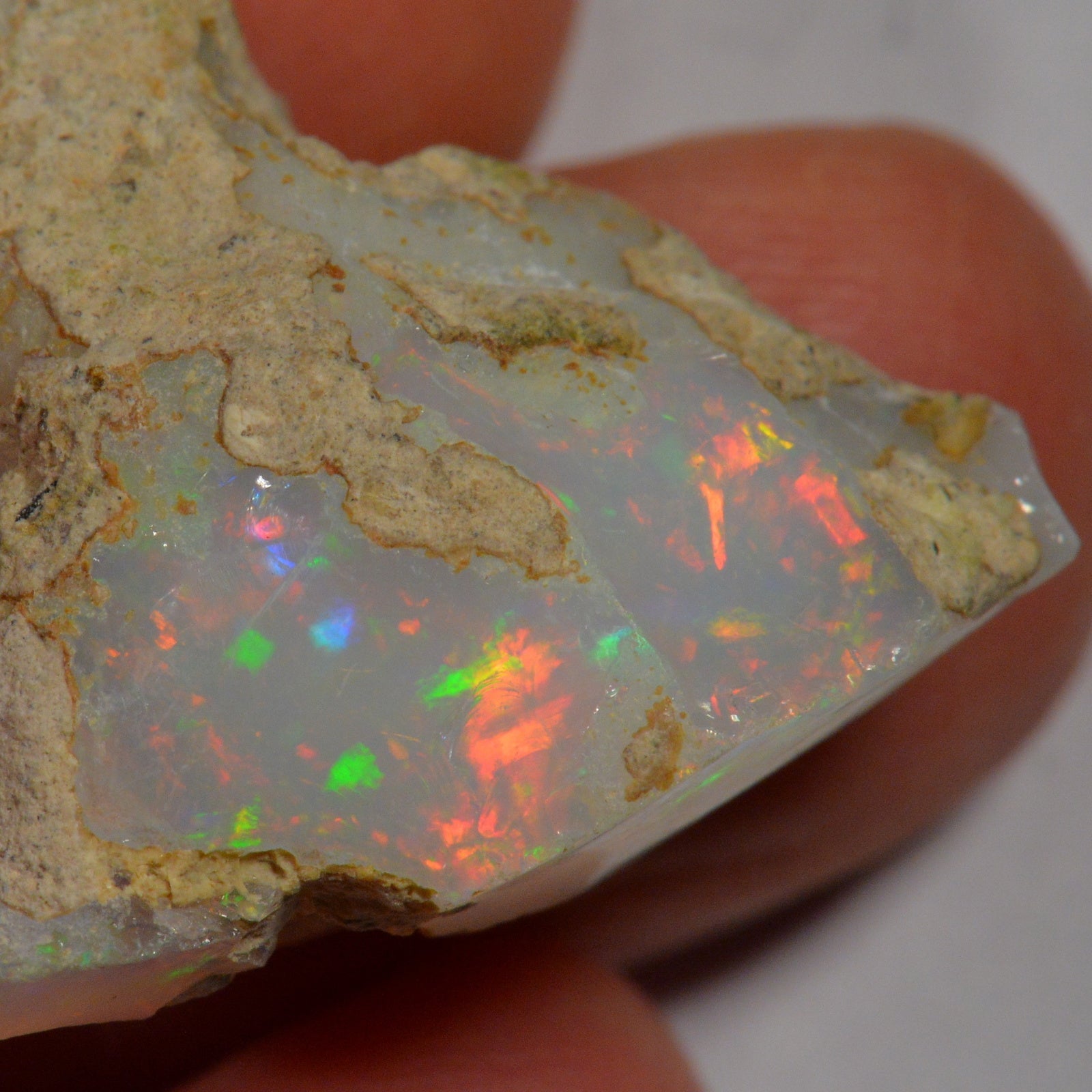 37.9 Karat - Roher Äthiopischer Welo Opal - DeinOpal