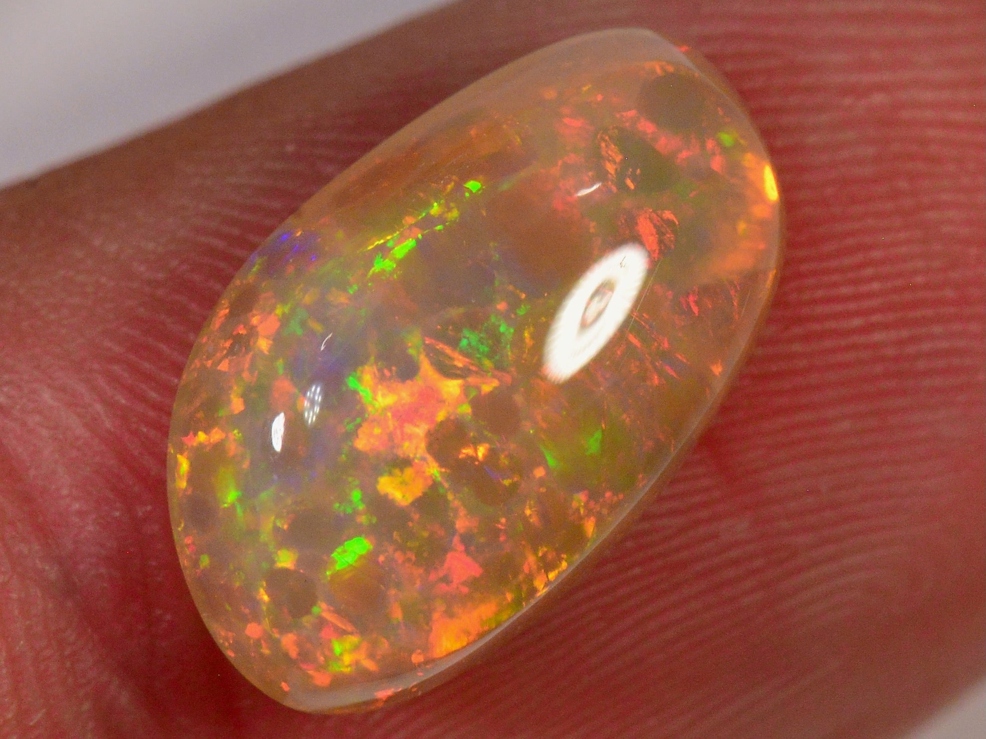 3.8 Karat - Leuchtender Äthiopischer Welo Opal - DeinOpal