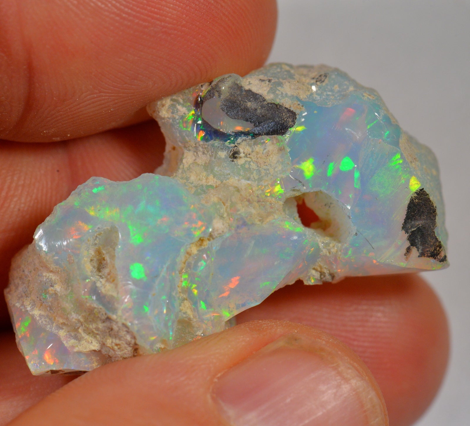 39 Karat - Roher Äthiopischer Welo Opal - DeinOpal