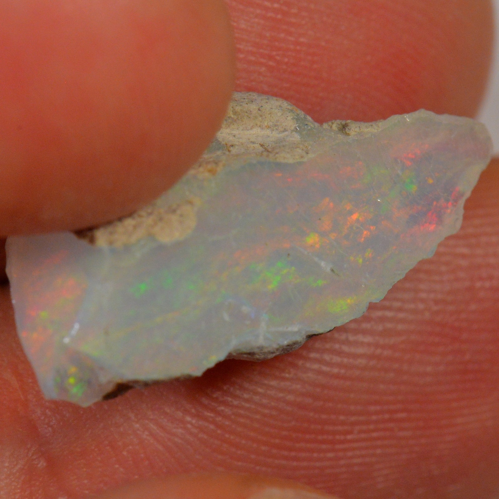 7.4 Carat - Rough Ethiopian Welo Opal — natural untreated rough Ethiopian Welo opal