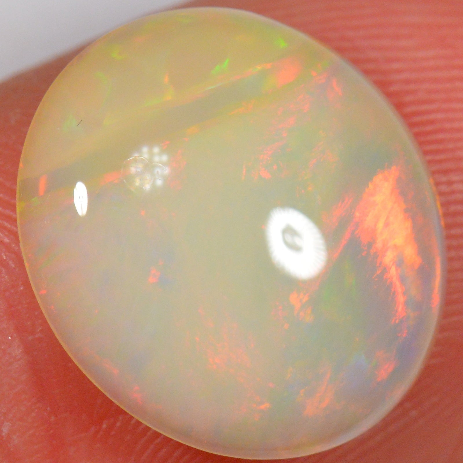 4 Carat Ethiopian Welo Opal — natural untreated Ethiopian Welo opal