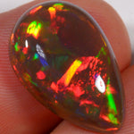 9 carats - Opale Welo d'Éthiopie brillante et sombre - Mine de Beska – opale Welo d'Éthiopie naturelle