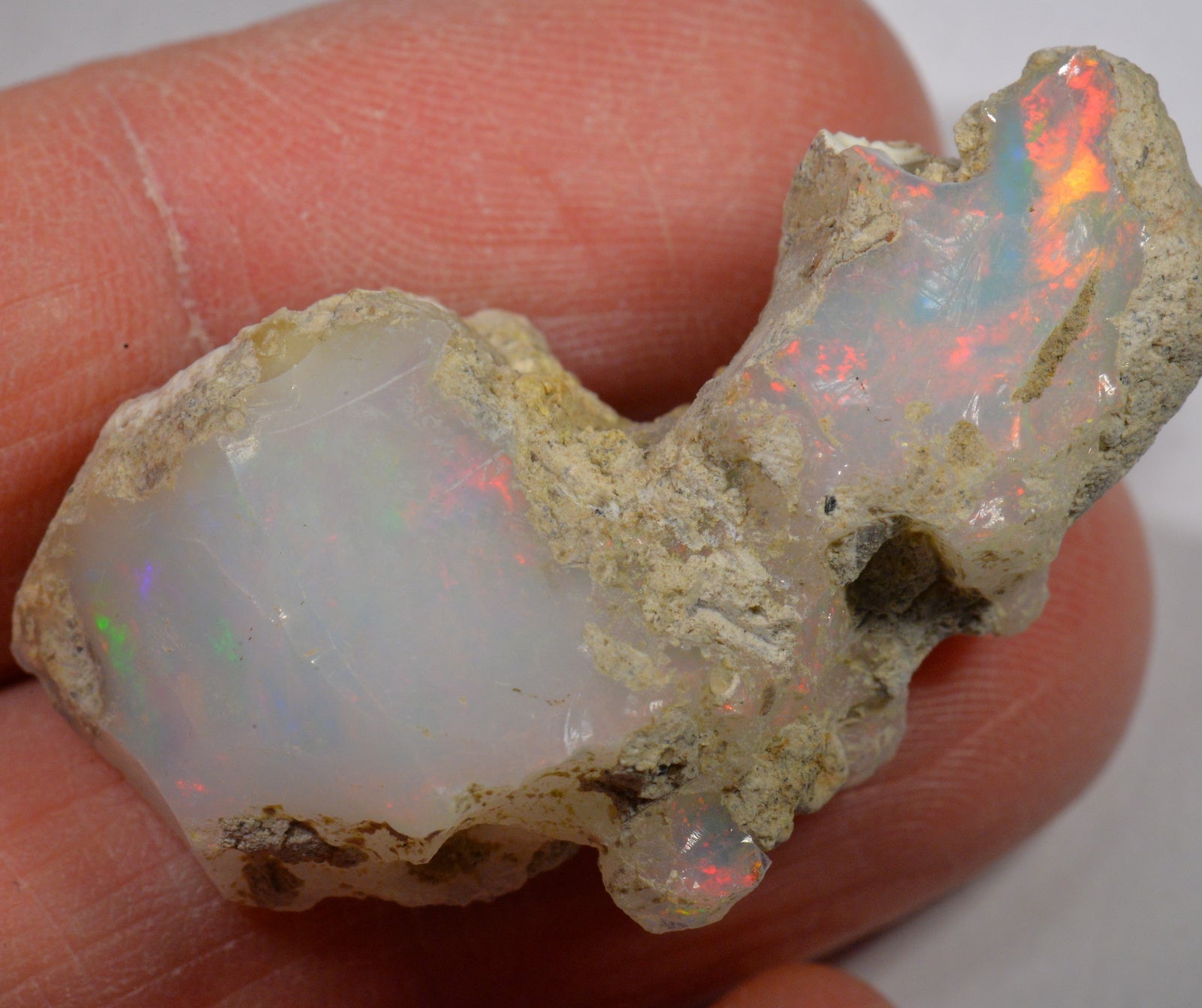 42.4 Karat - Roher Äthiopischer Welo Opal - DeinOpal