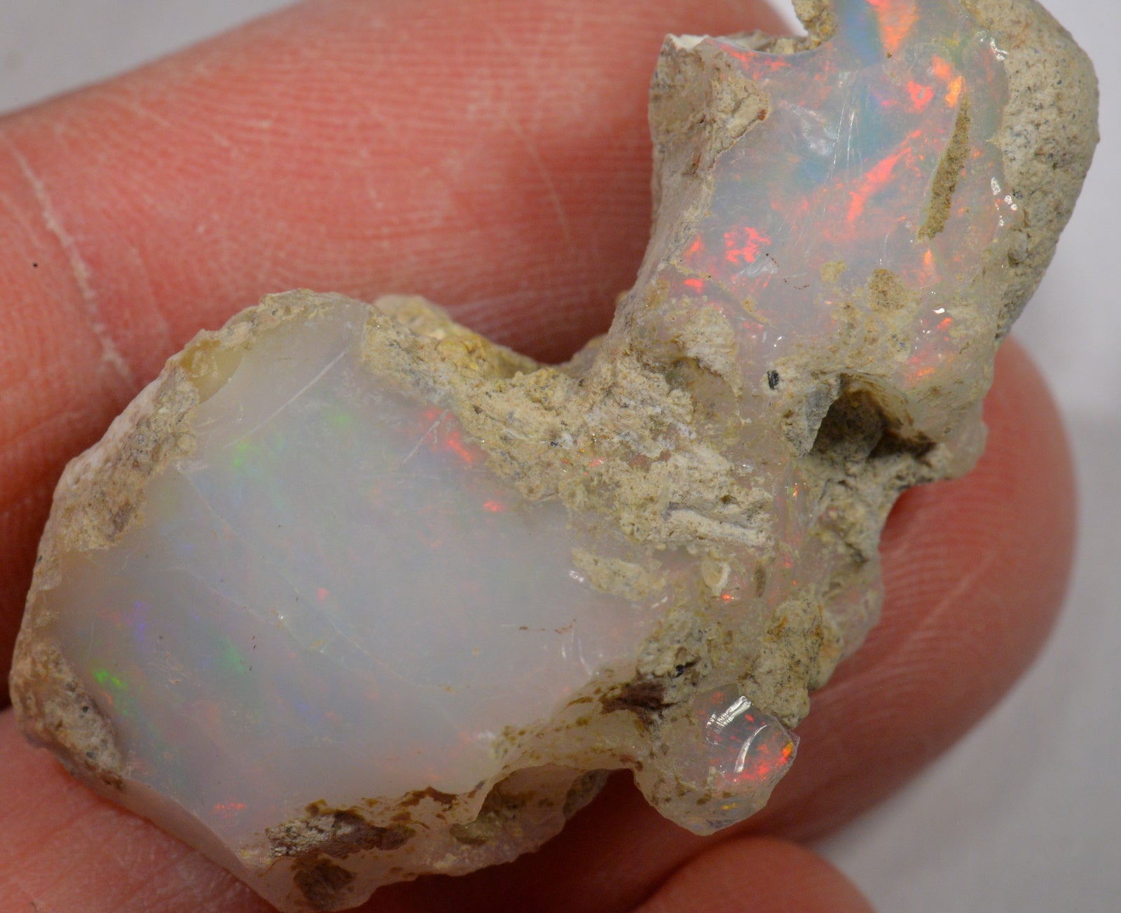 42.4 Karat - Roher Äthiopischer Welo Opal - DeinOpal