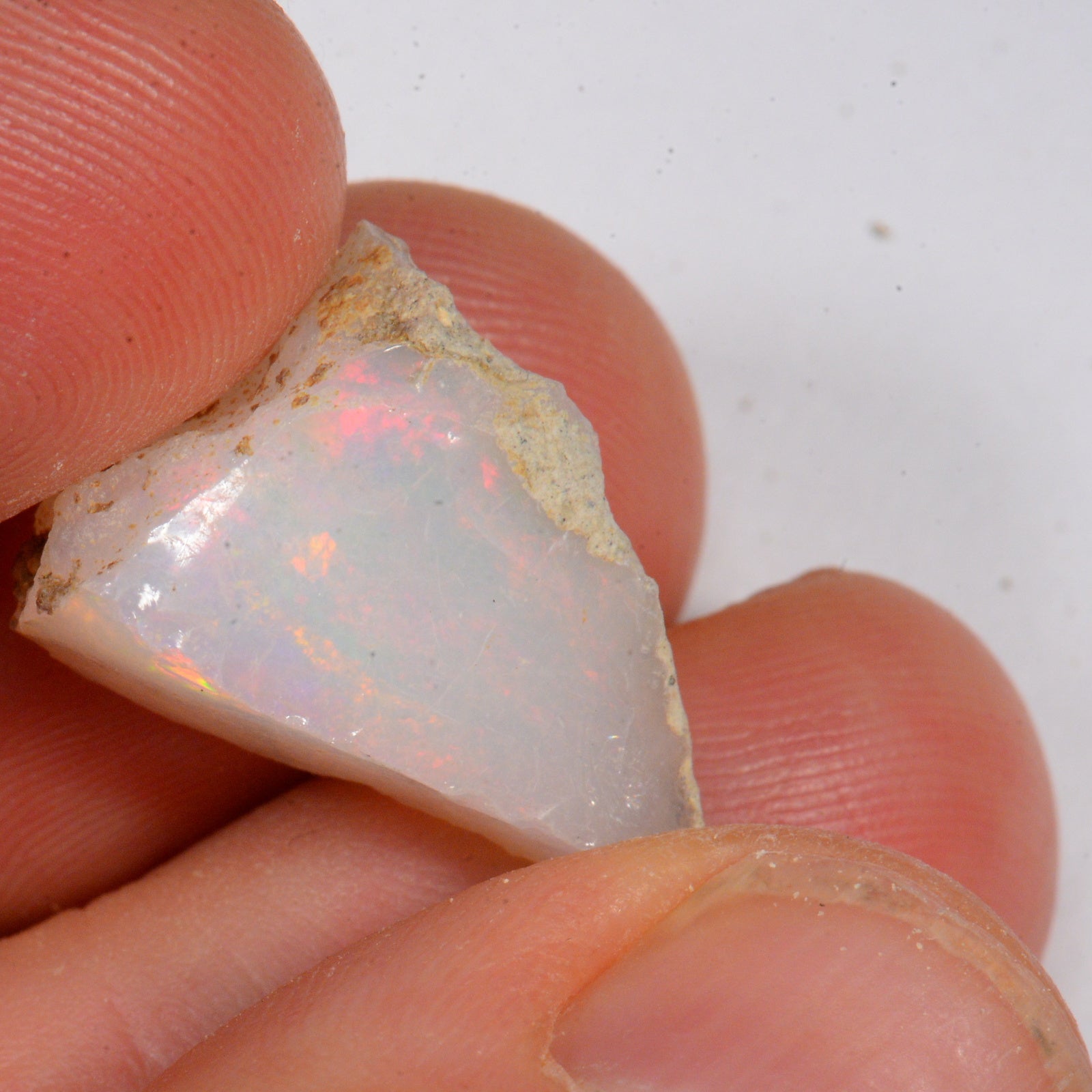 10.5 Karat - Roher Äthiopischer Welo Opal – natürlicher äthiopischer Welo Opal