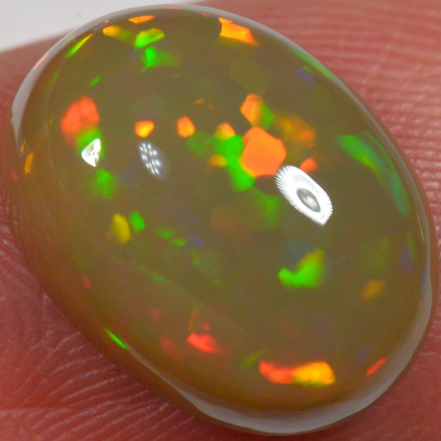 4.5 Carat Ethiopian Welo Opal — natural untreated Ethiopian Welo opal