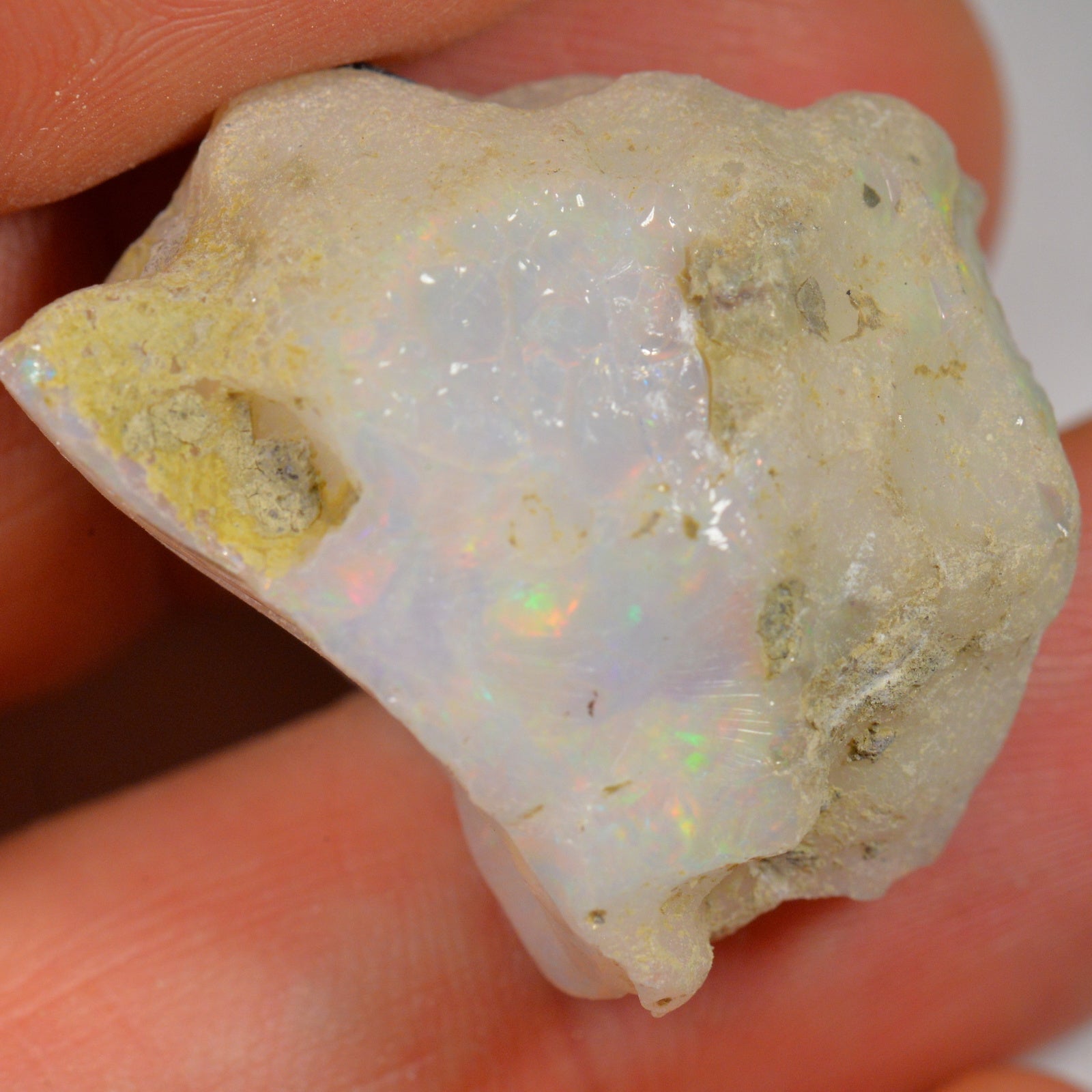 46 Carat - Rough Ethiopian Welo Opal — natural untreated rough Ethiopian Welo opal