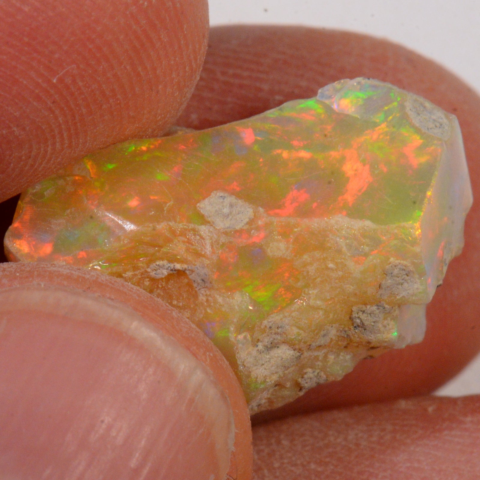 11.2 Karat - Roher Äthiopischer Welo Opal – natürlicher äthiopischer Welo Opal