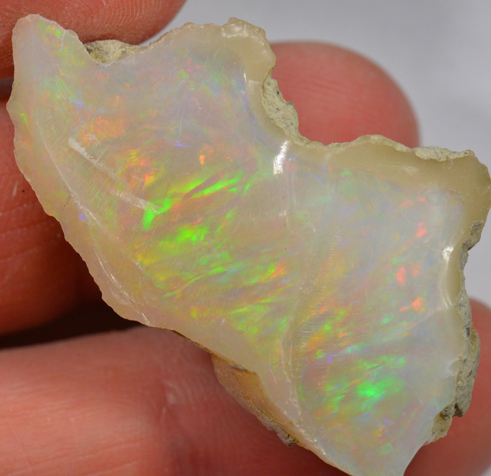 47.3 Karat - Roher Äthiopischer Welo Opal - DeinOpal